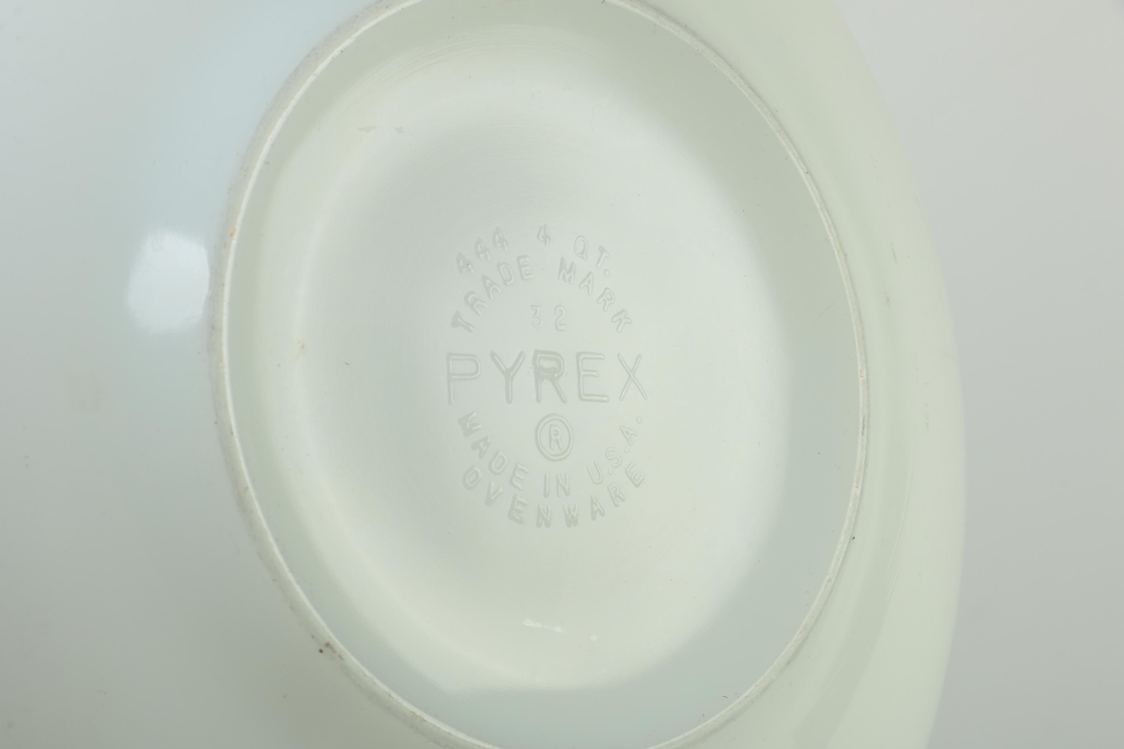 Vintage Pyrex "Town and Country" Casserole Dishes and Mixing Bowls 1963-67