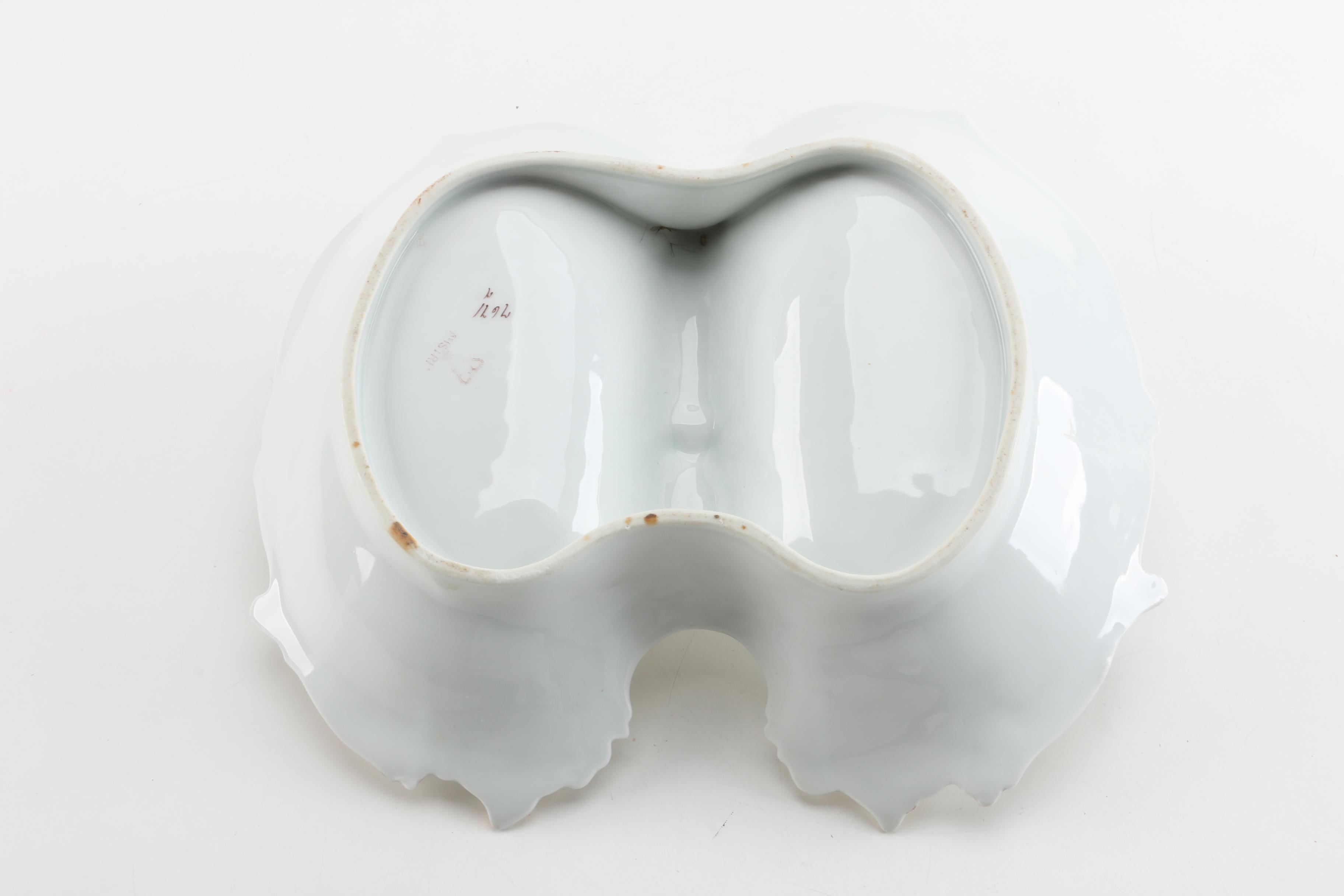 Vintage Austrian Porcelain Serving Dish