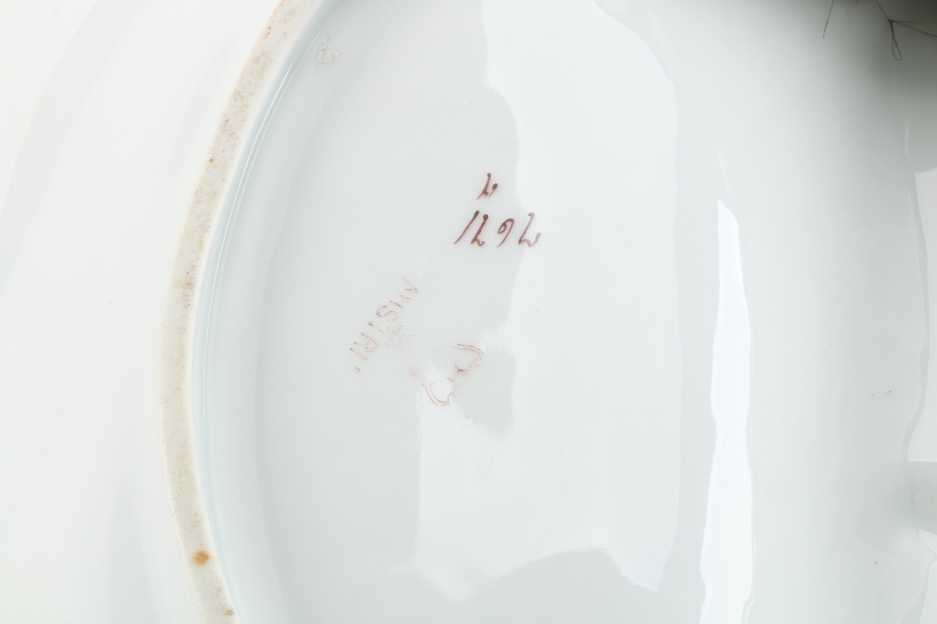 Vintage Austrian Porcelain Serving Dish