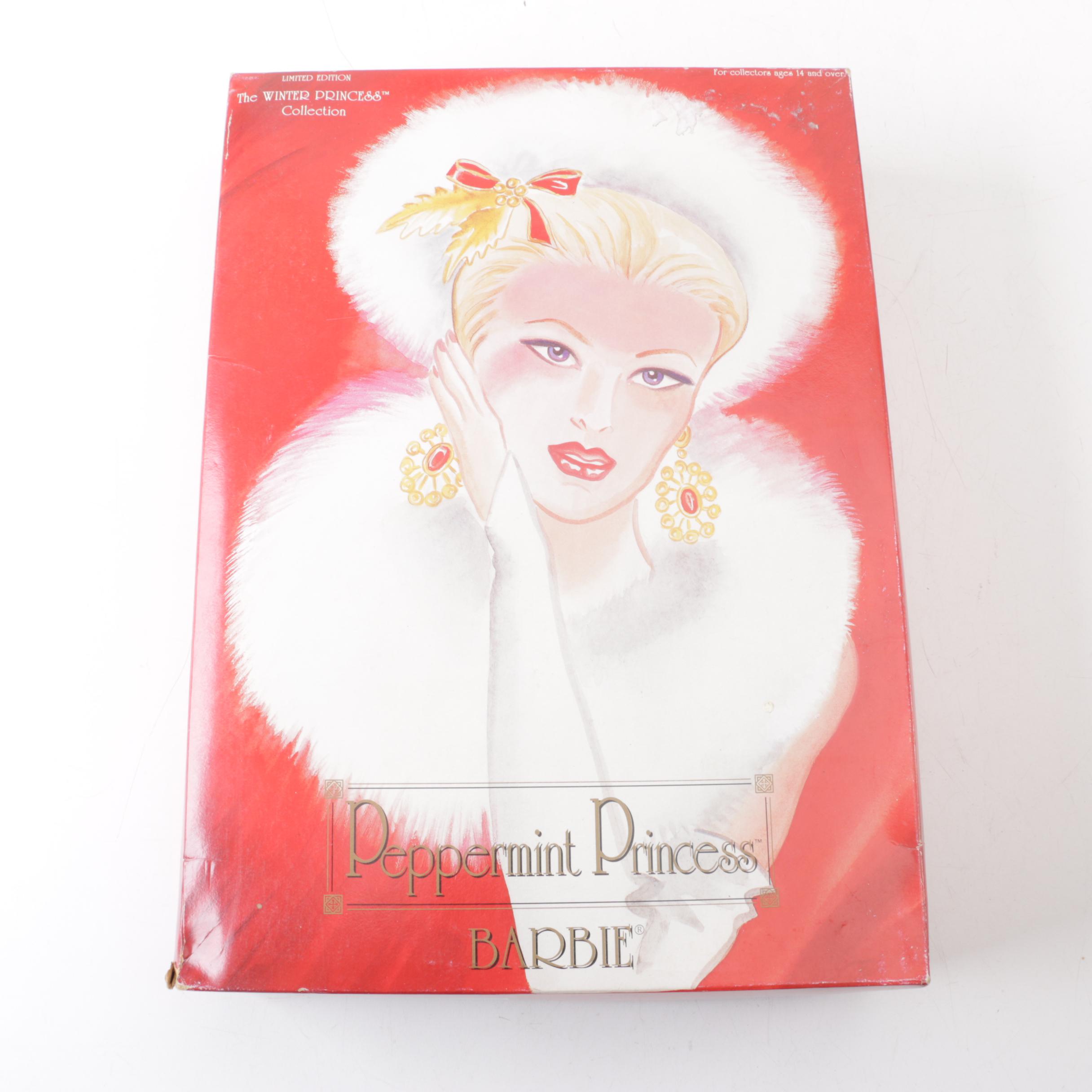 Mattel Collector Edition Barbie Dolls Featuring "The Peacock"