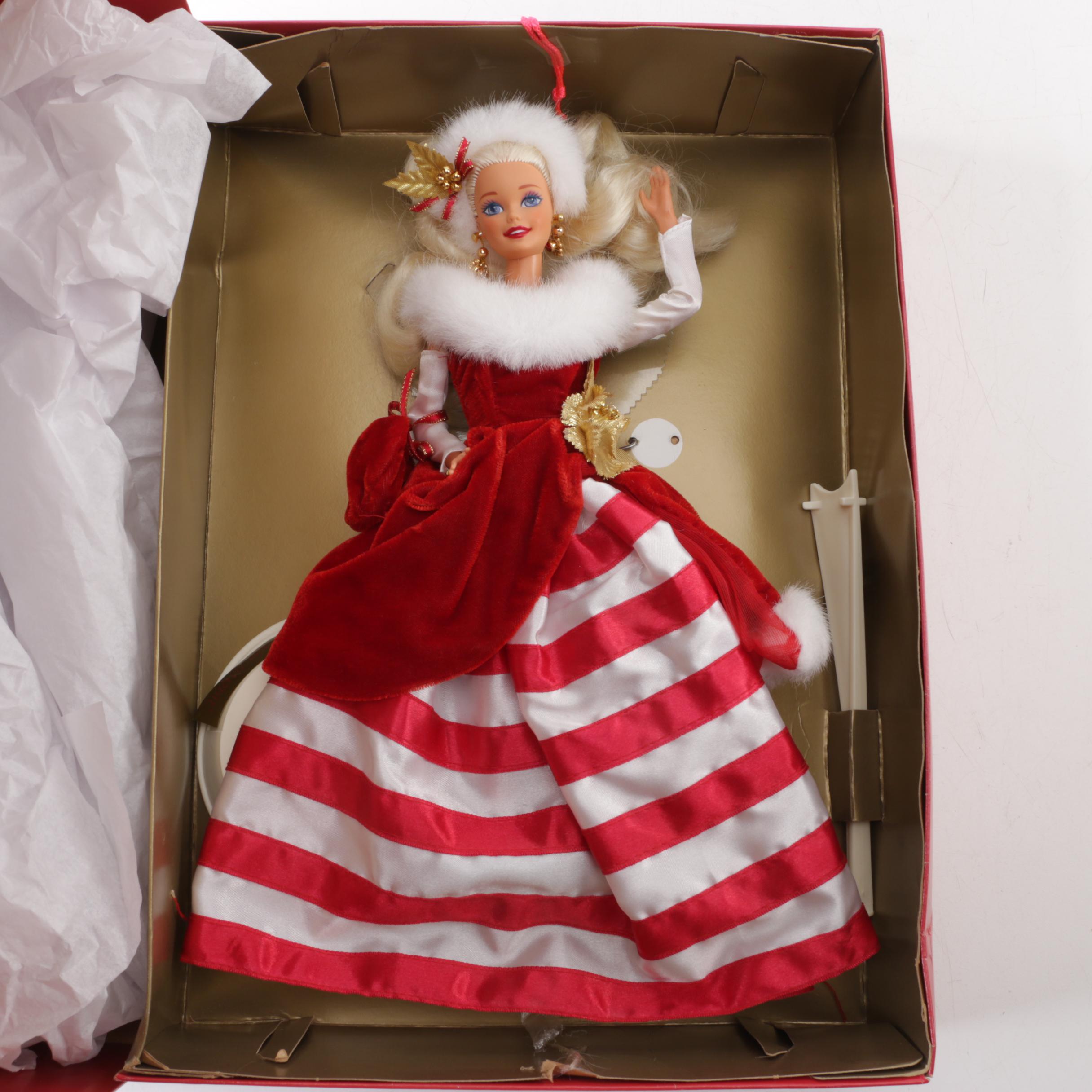 Mattel Collector Edition Barbie Dolls Featuring "The Peacock"