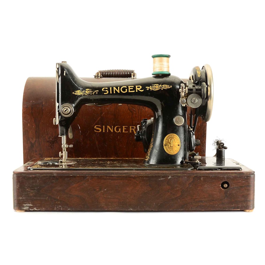 Vintage Singer No. 99 Portable Electric Sewing Machine