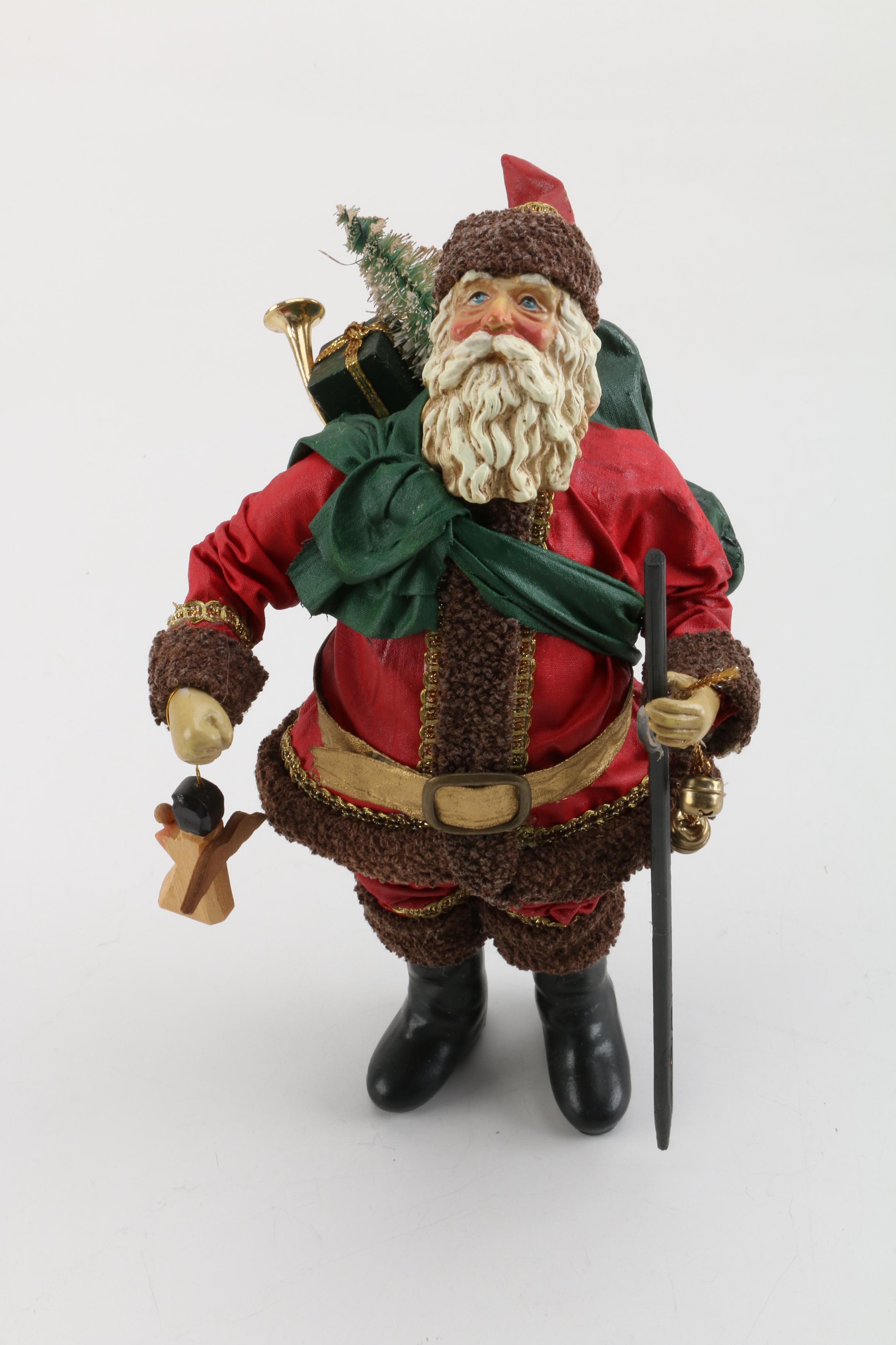 Santa Collection Including "Clothtique," and "Santa's From Around The World"