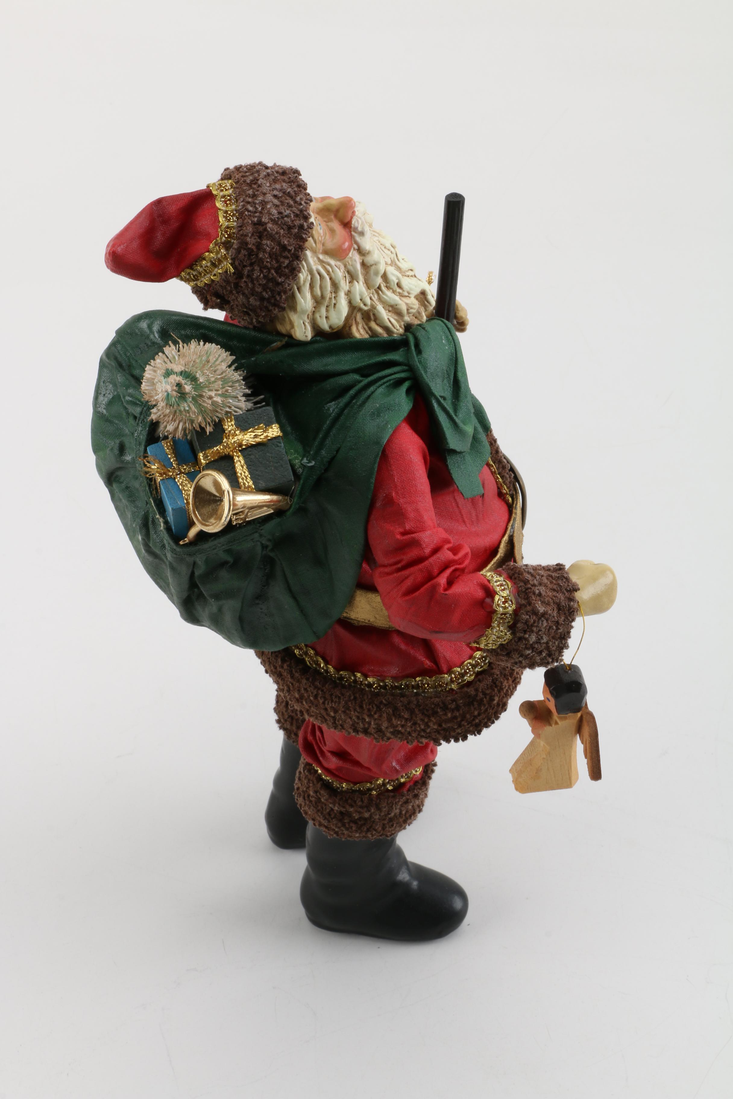 Santa Collection Including "Clothtique," and "Santa's From Around The World"