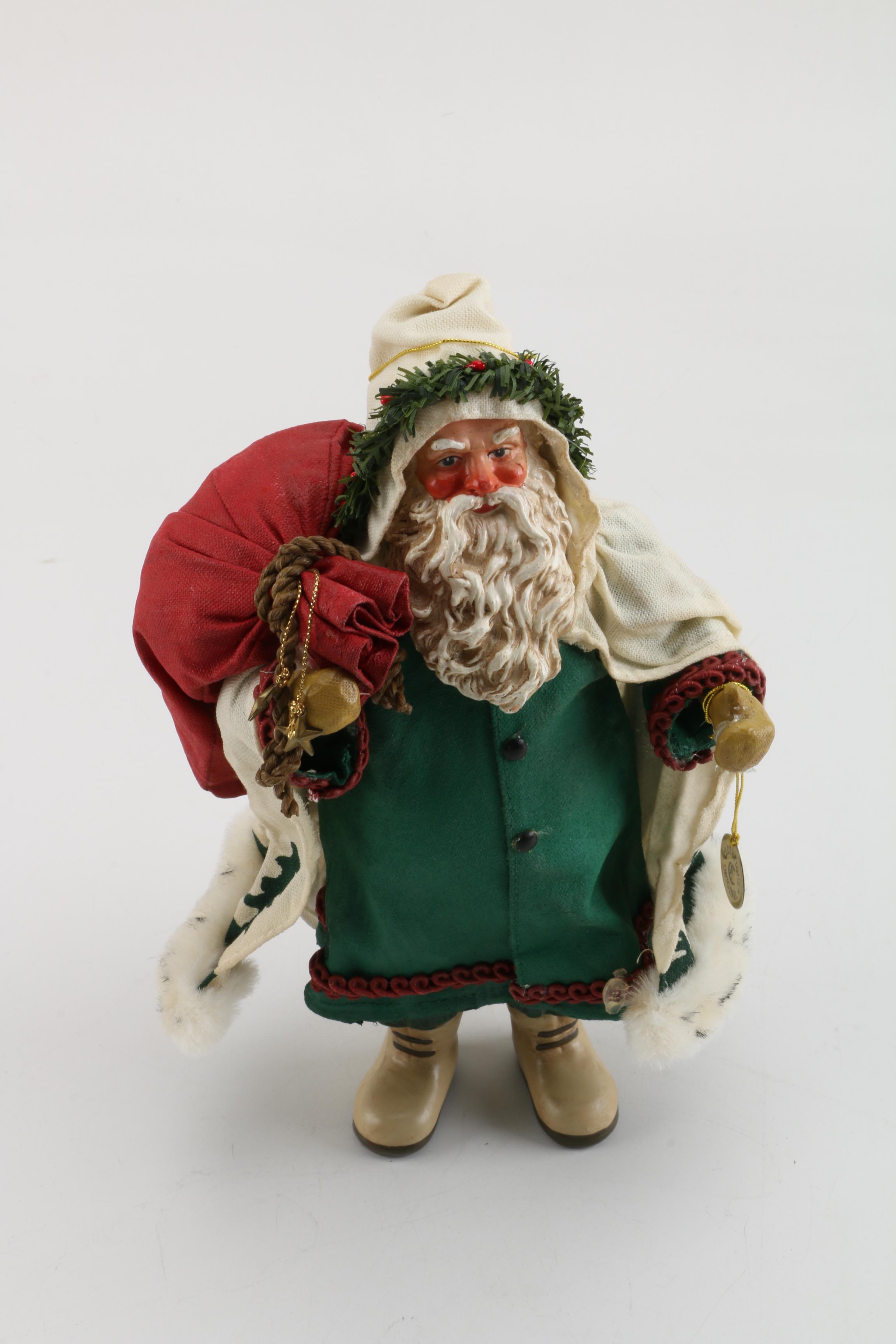Santa Collection Including "Clothtique," and "Santa's From Around The World"