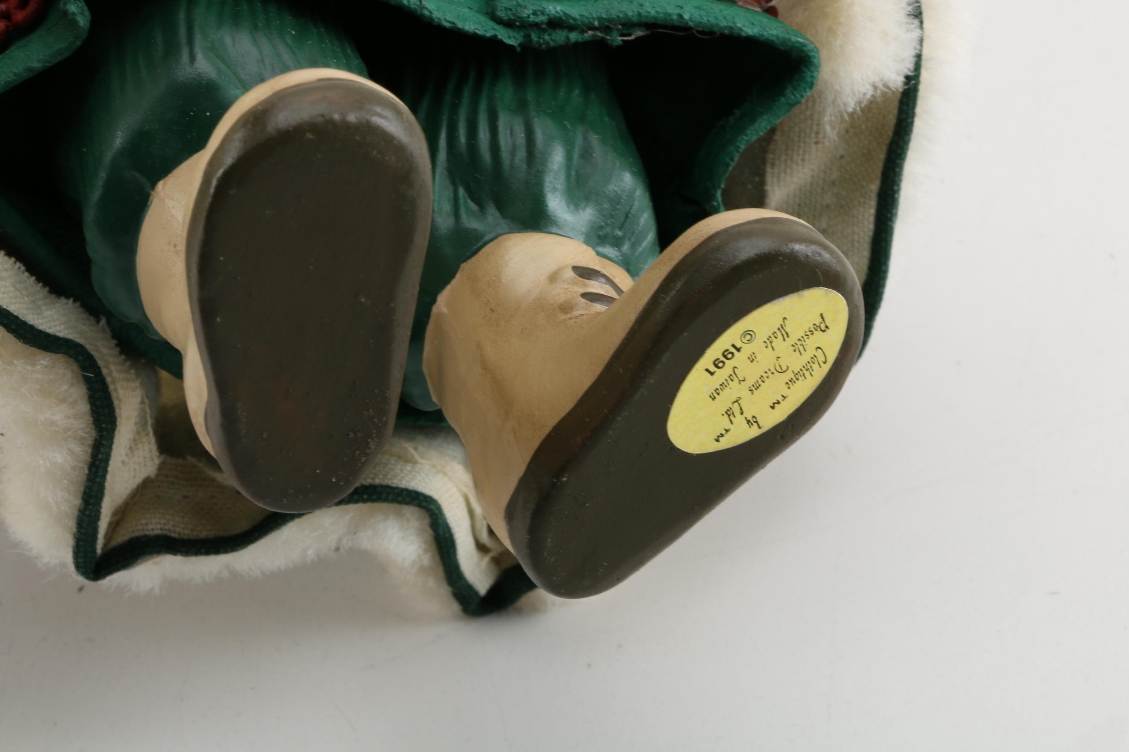 Santa Collection Including "Clothtique," and "Santa's From Around The World"