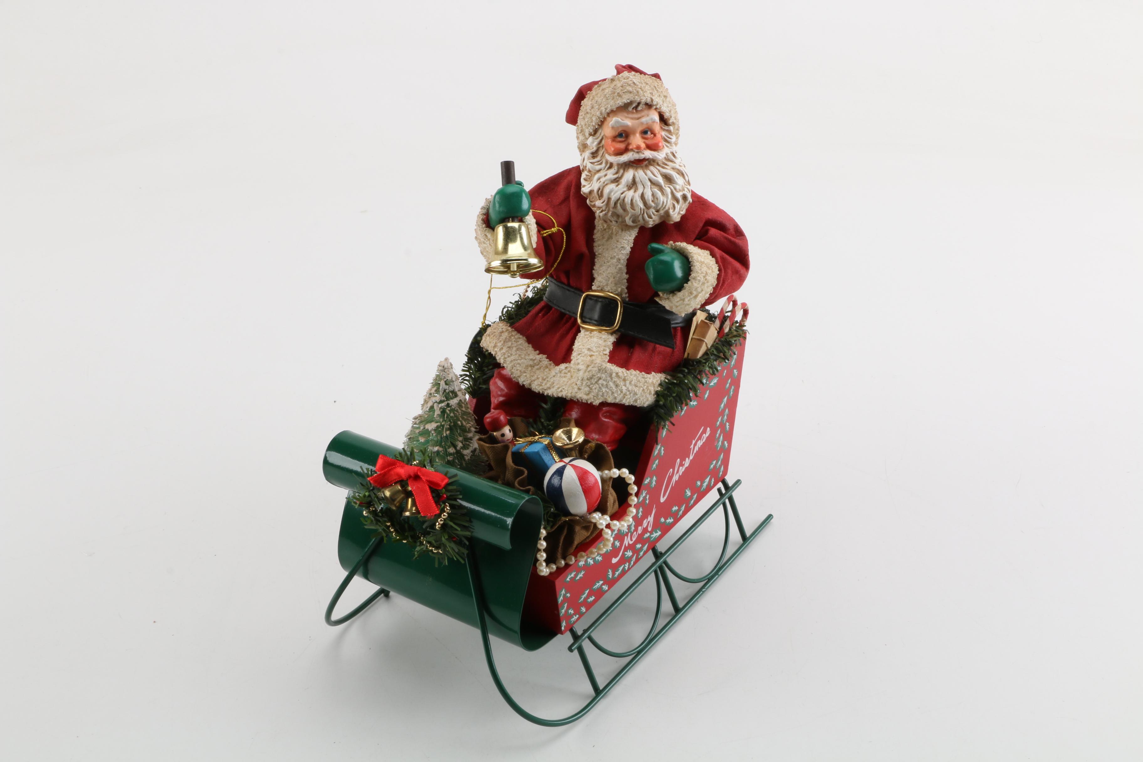 Santa Collection Including "Clothtique," and "Santa's From Around The World"