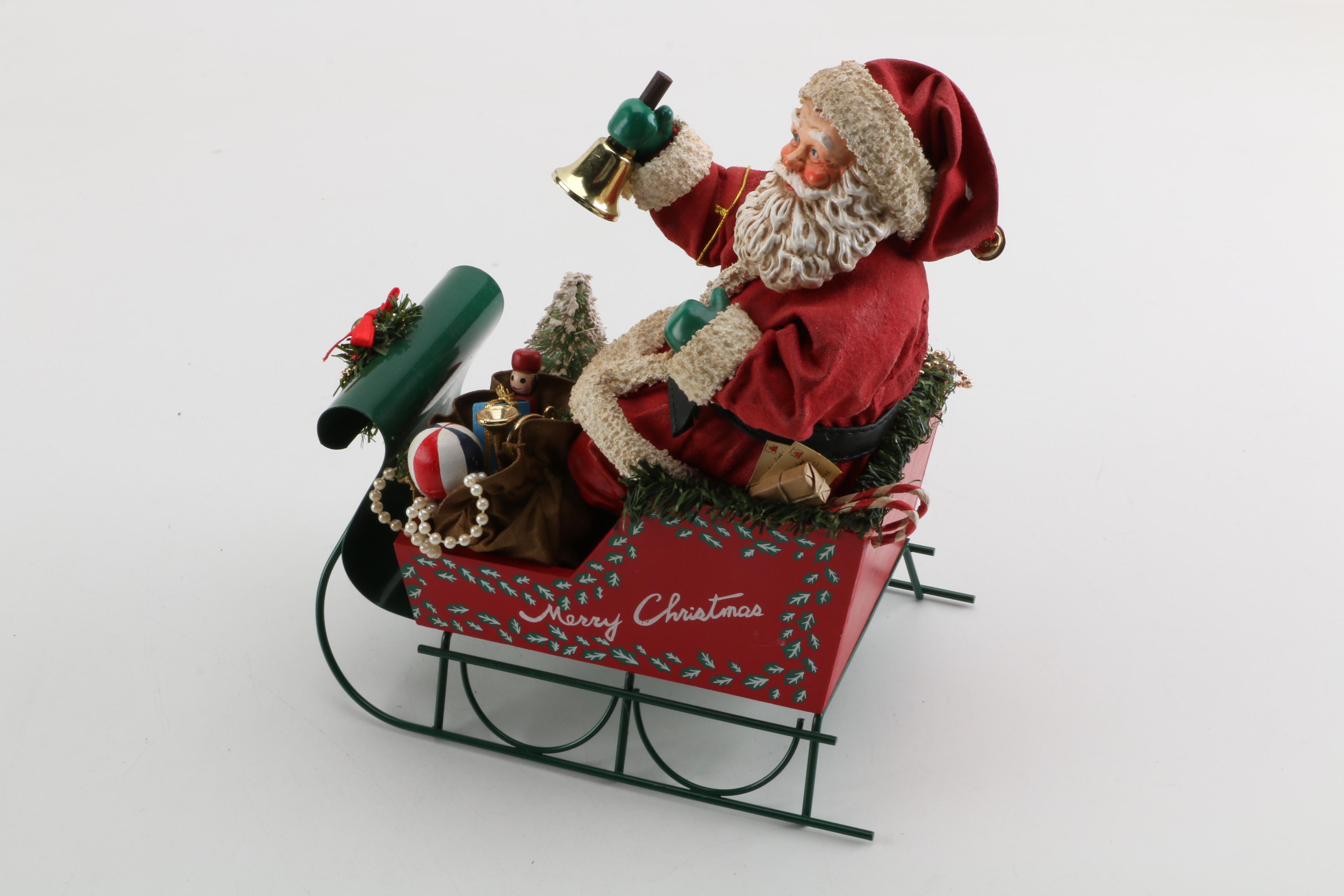 Santa Collection Including "Clothtique," and "Santa's From Around The World"