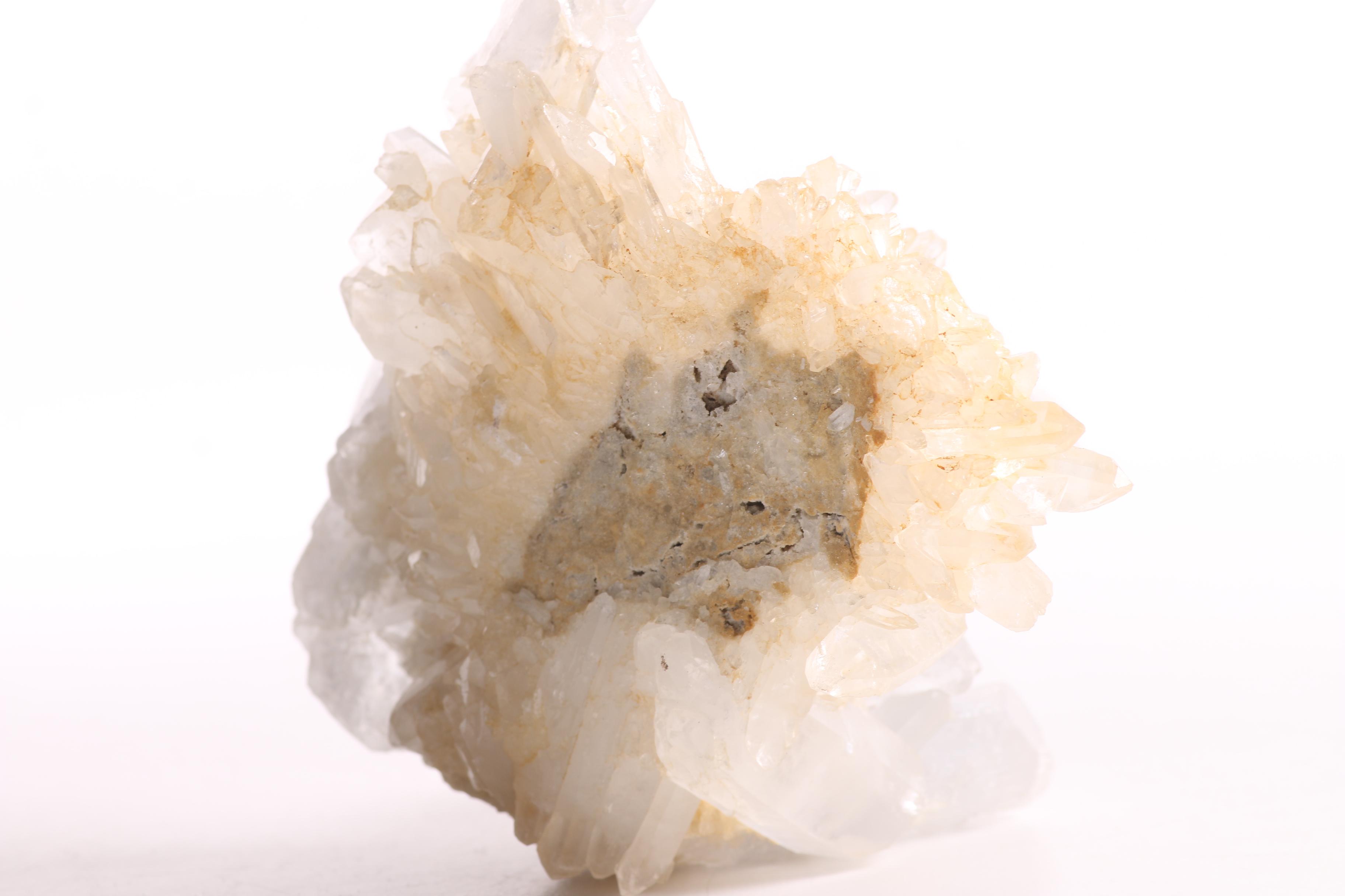 Celestine with Quartz Specimen