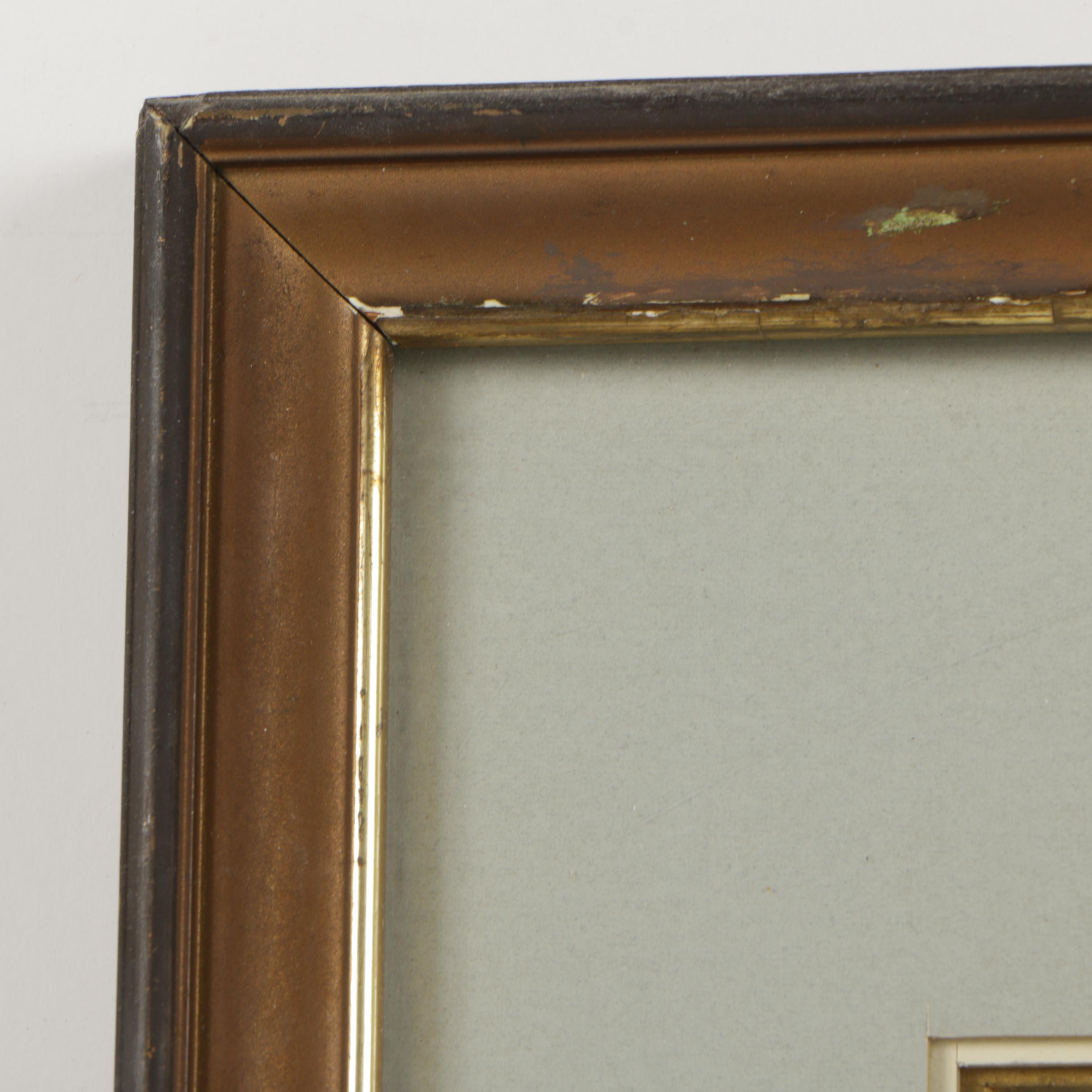 Photogravure With Poem "Spring"