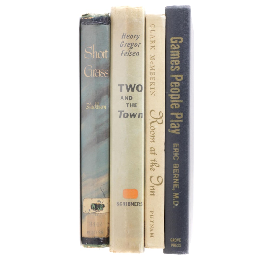 Vintage Books Including 1952 "Two and the Town" by Henry Gregor Felsen