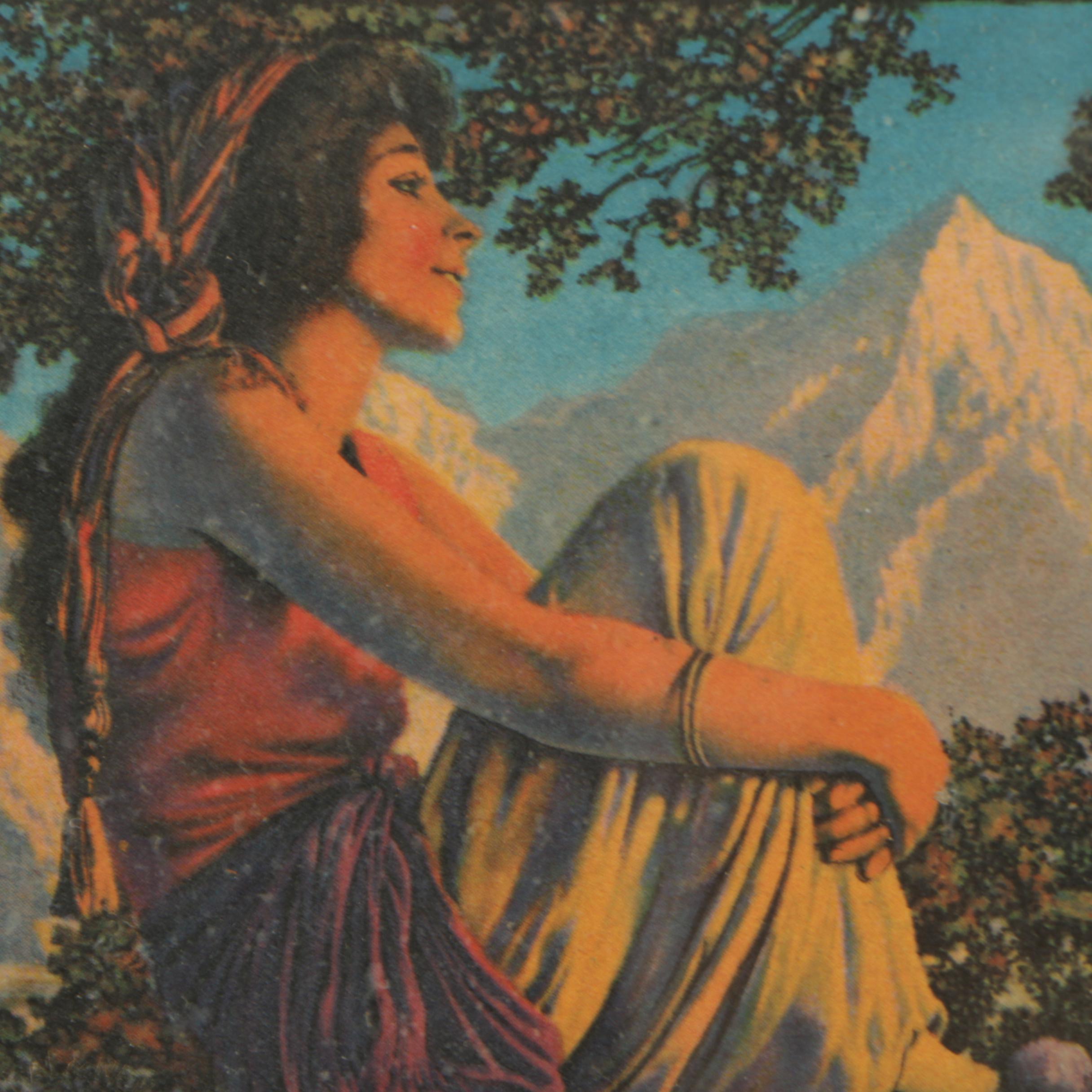 Offset Lithograph After Maxfield Parrish's "The Rubaiyat"