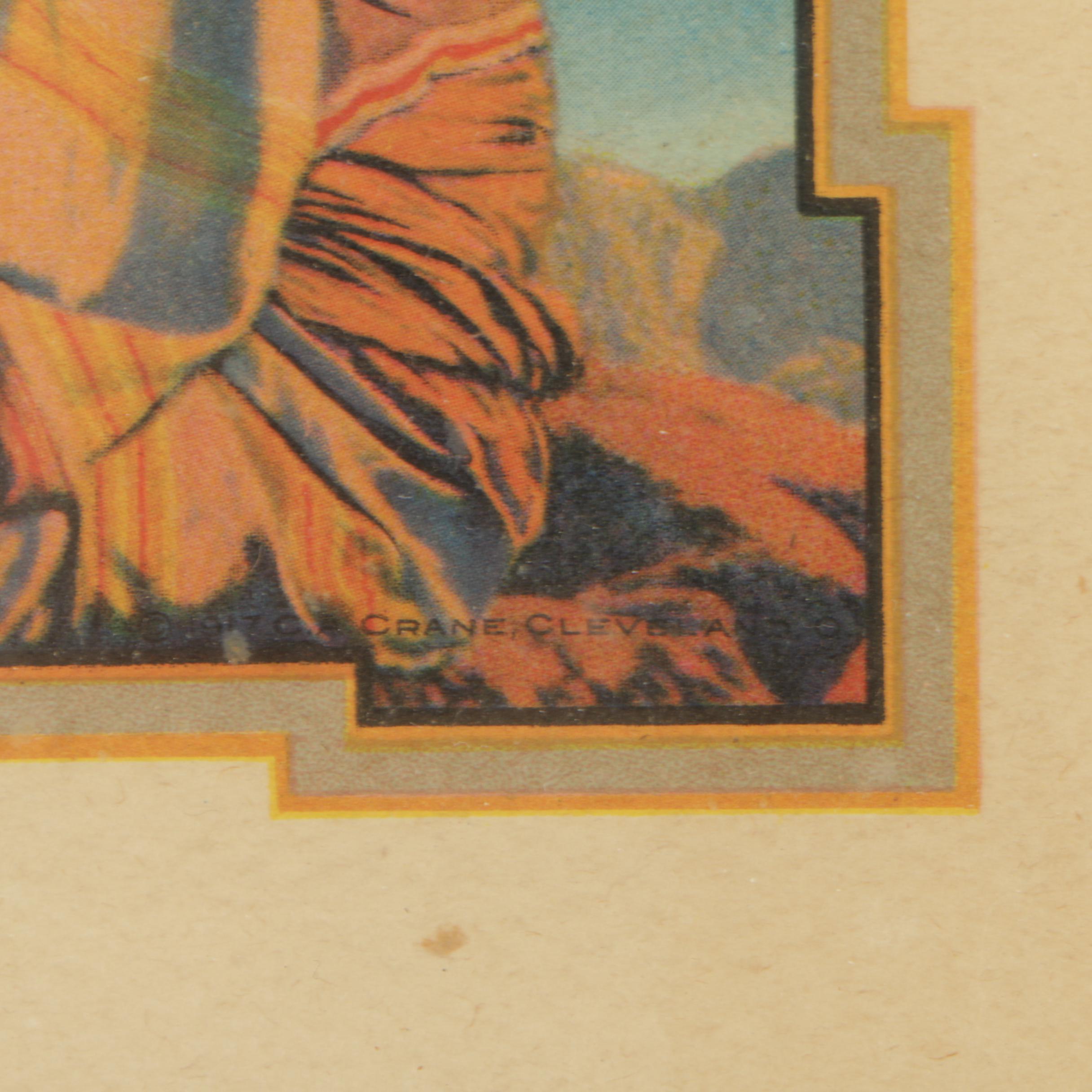 Offset Lithograph After Maxfield Parrish's "The Rubaiyat"