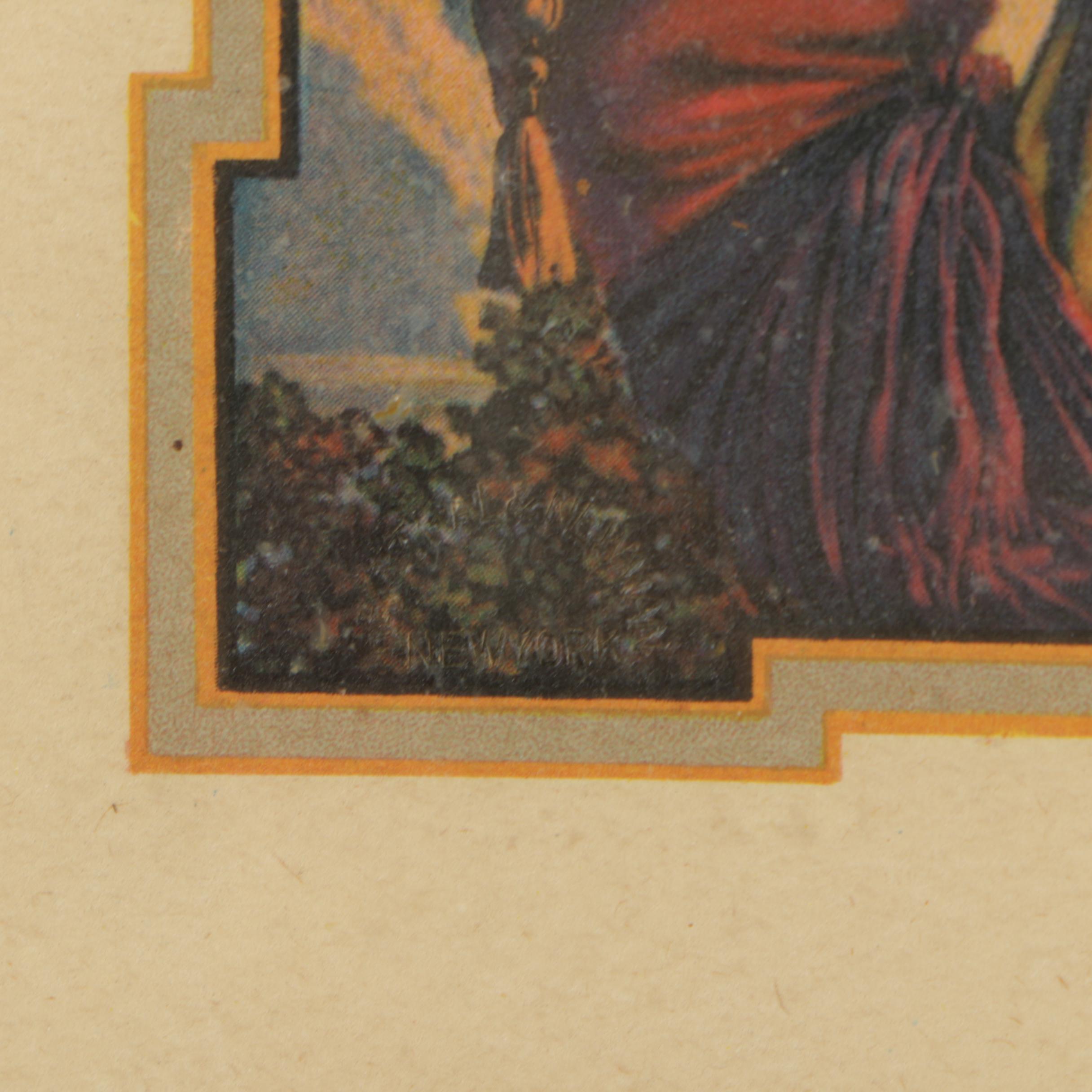 Offset Lithograph After Maxfield Parrish's "The Rubaiyat"