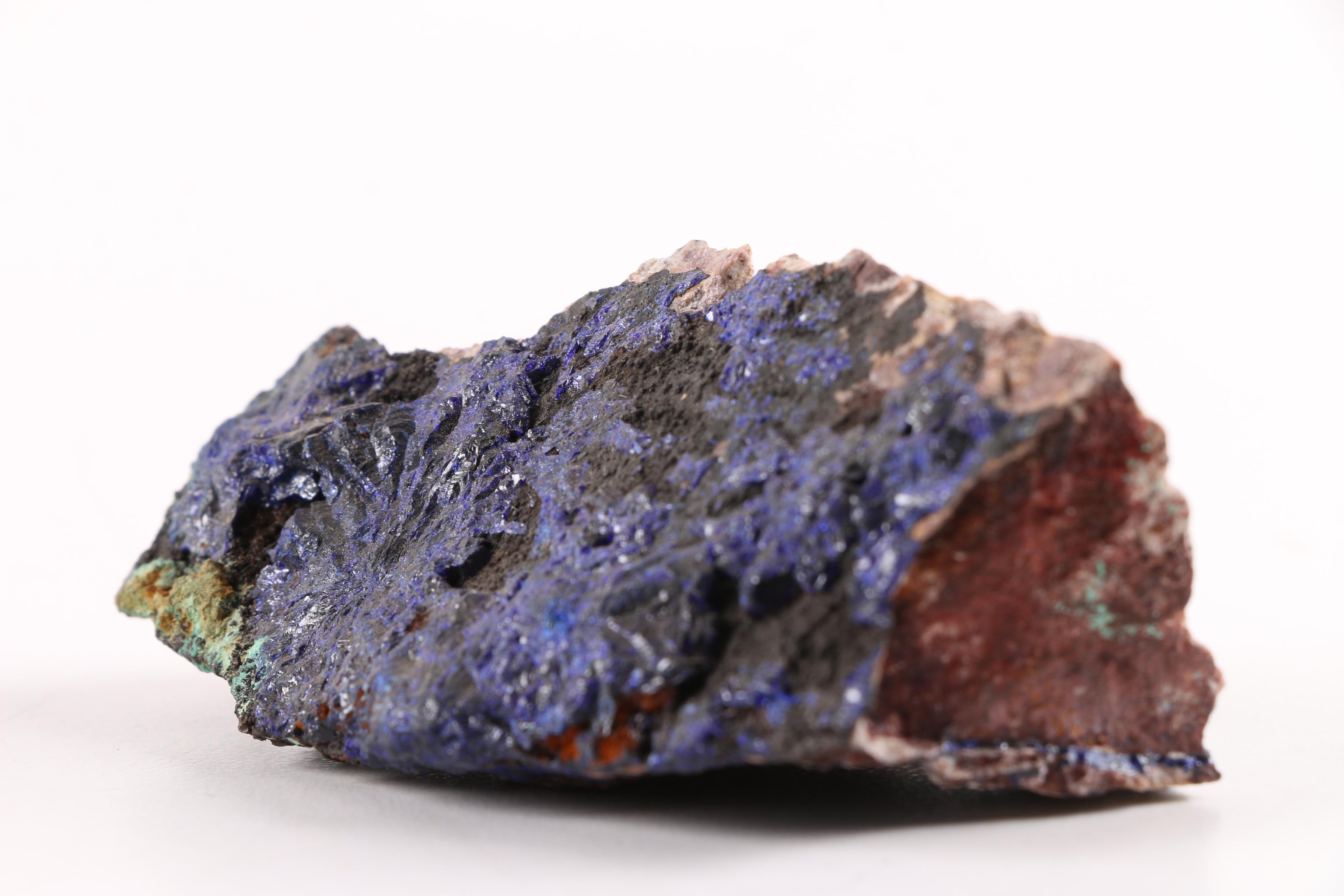 Smithsonite and Azurite Crystal Specimens