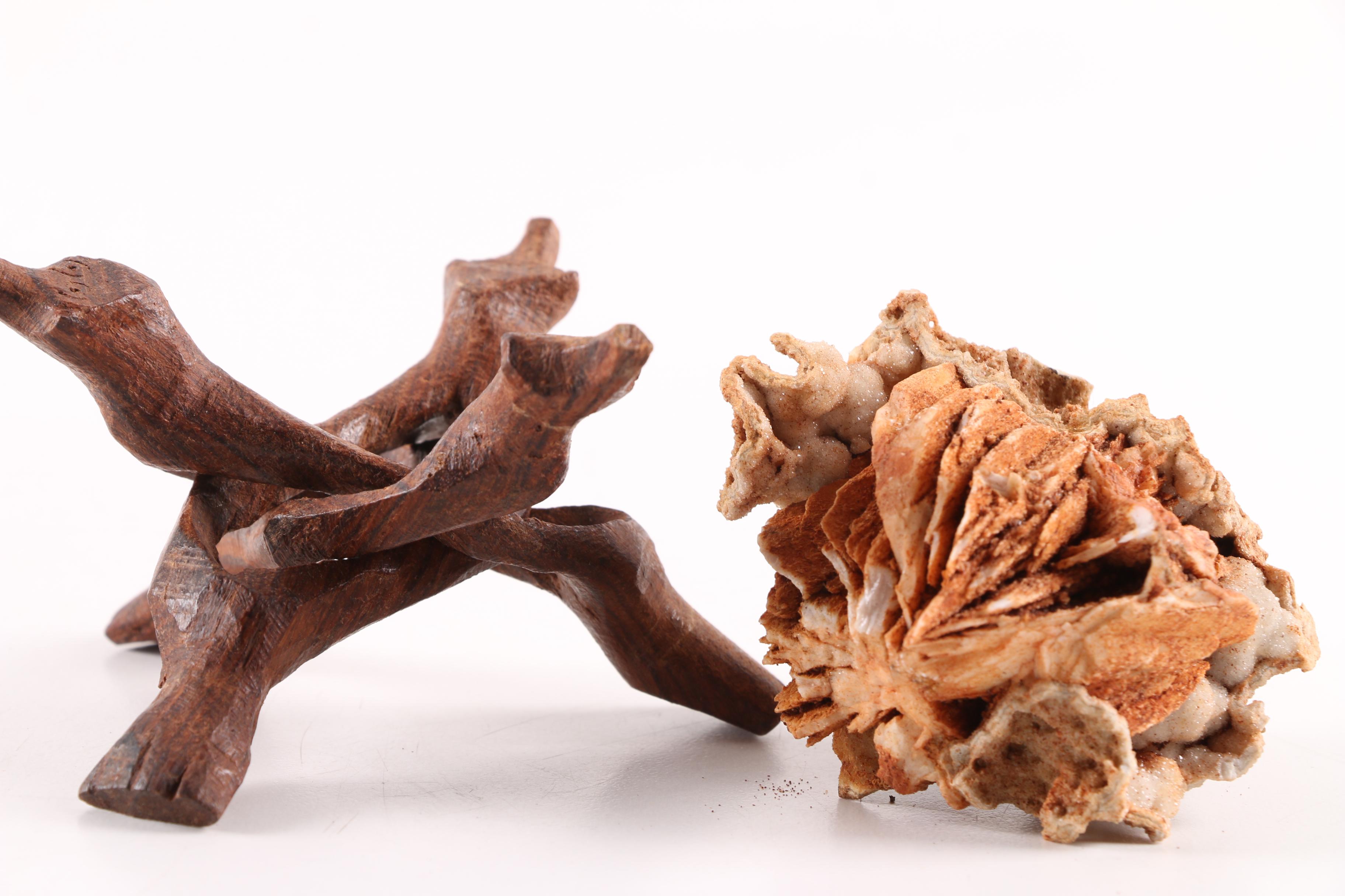 Wulfenite and Barite Crystal Specimens