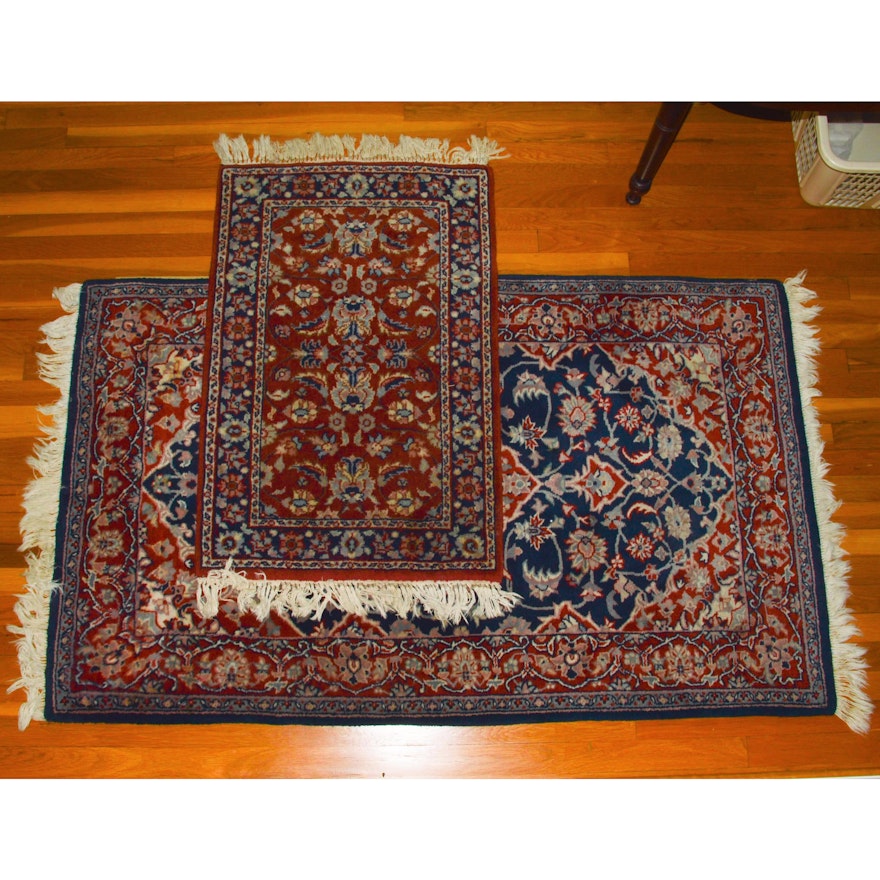 Handwoven Persian Wool Accent Rugs