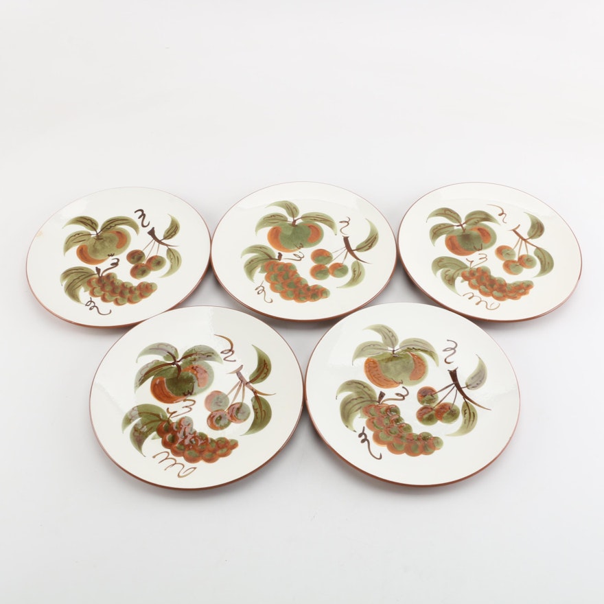 Stangl Potteries "Orchard Song" Plates