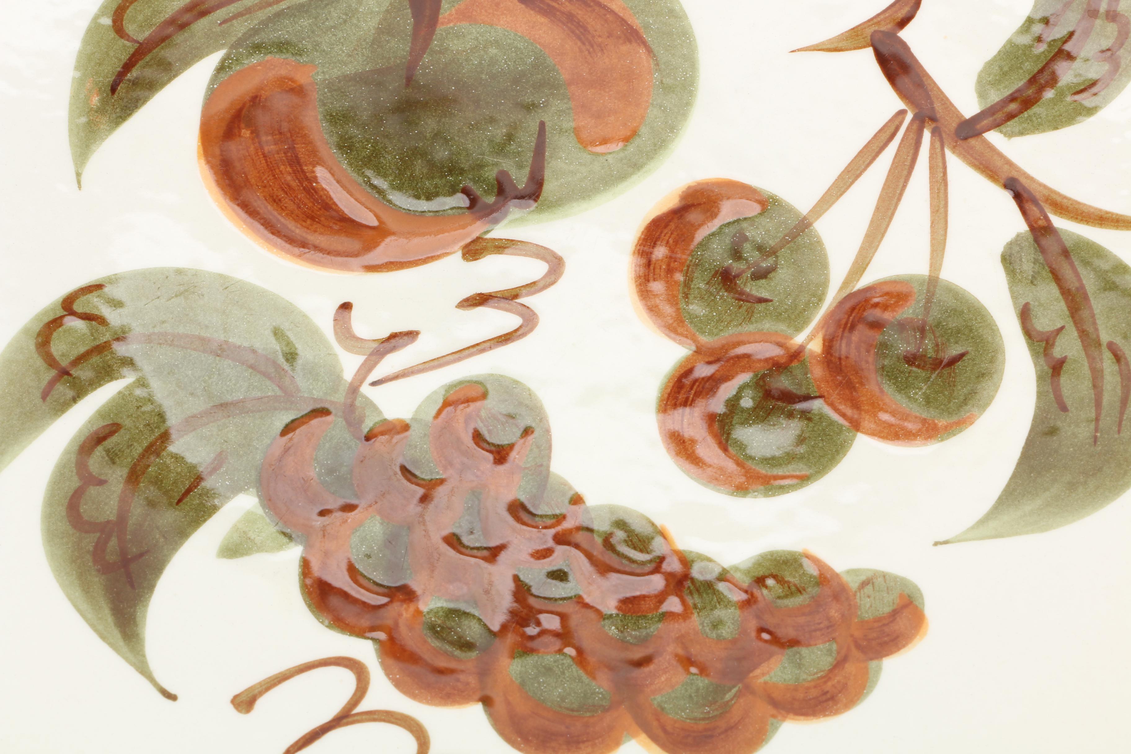 Stangl Potteries "Orchard Song" Plates