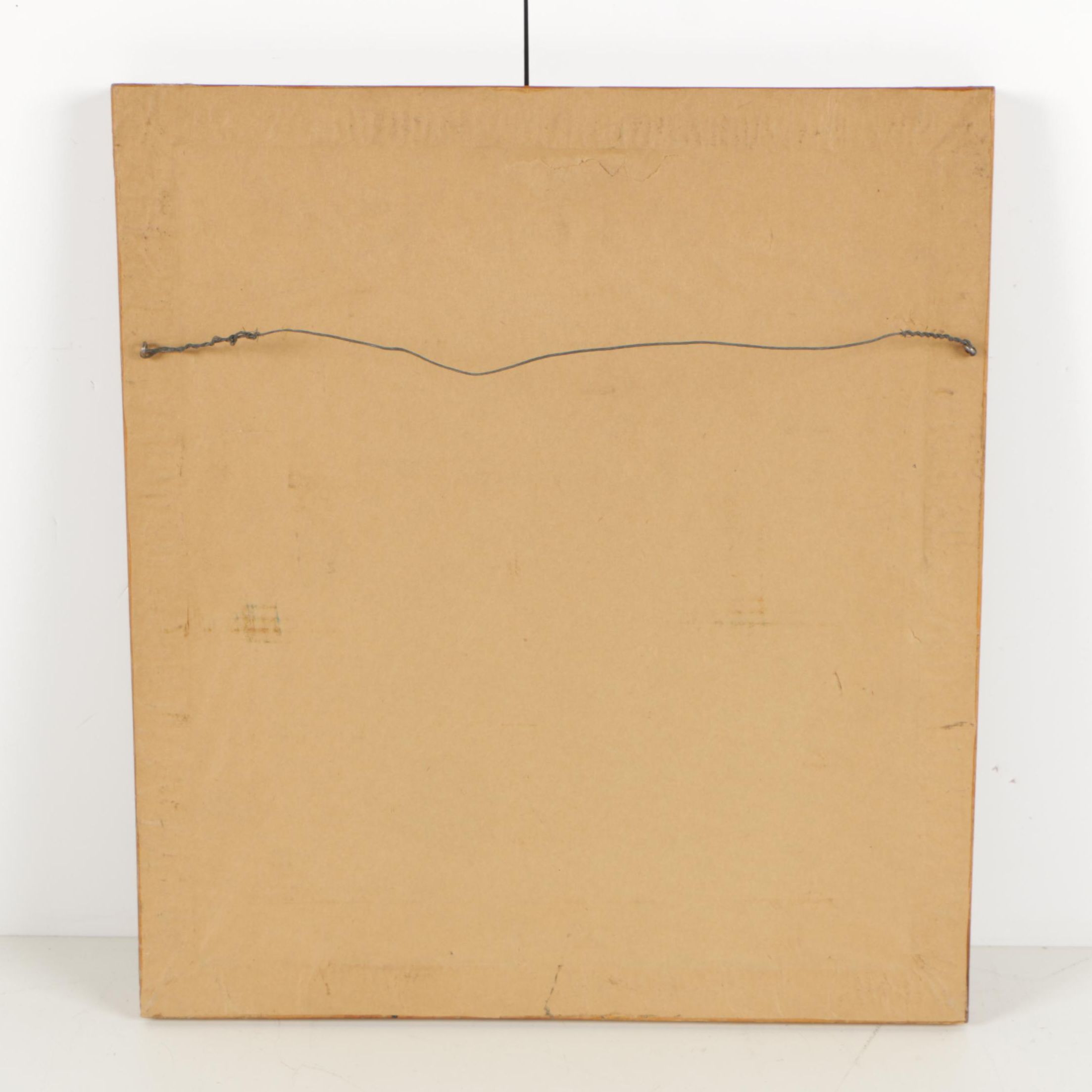 Hand-Colored Lithograph "Jeune Fille du Grand-Ergue"