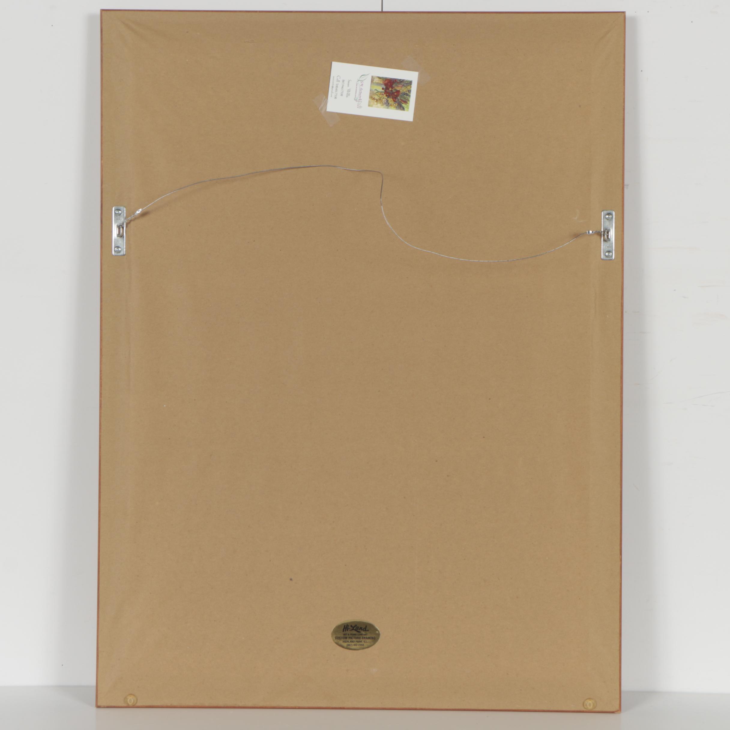 Susan Willis Pastel Floral Drawing