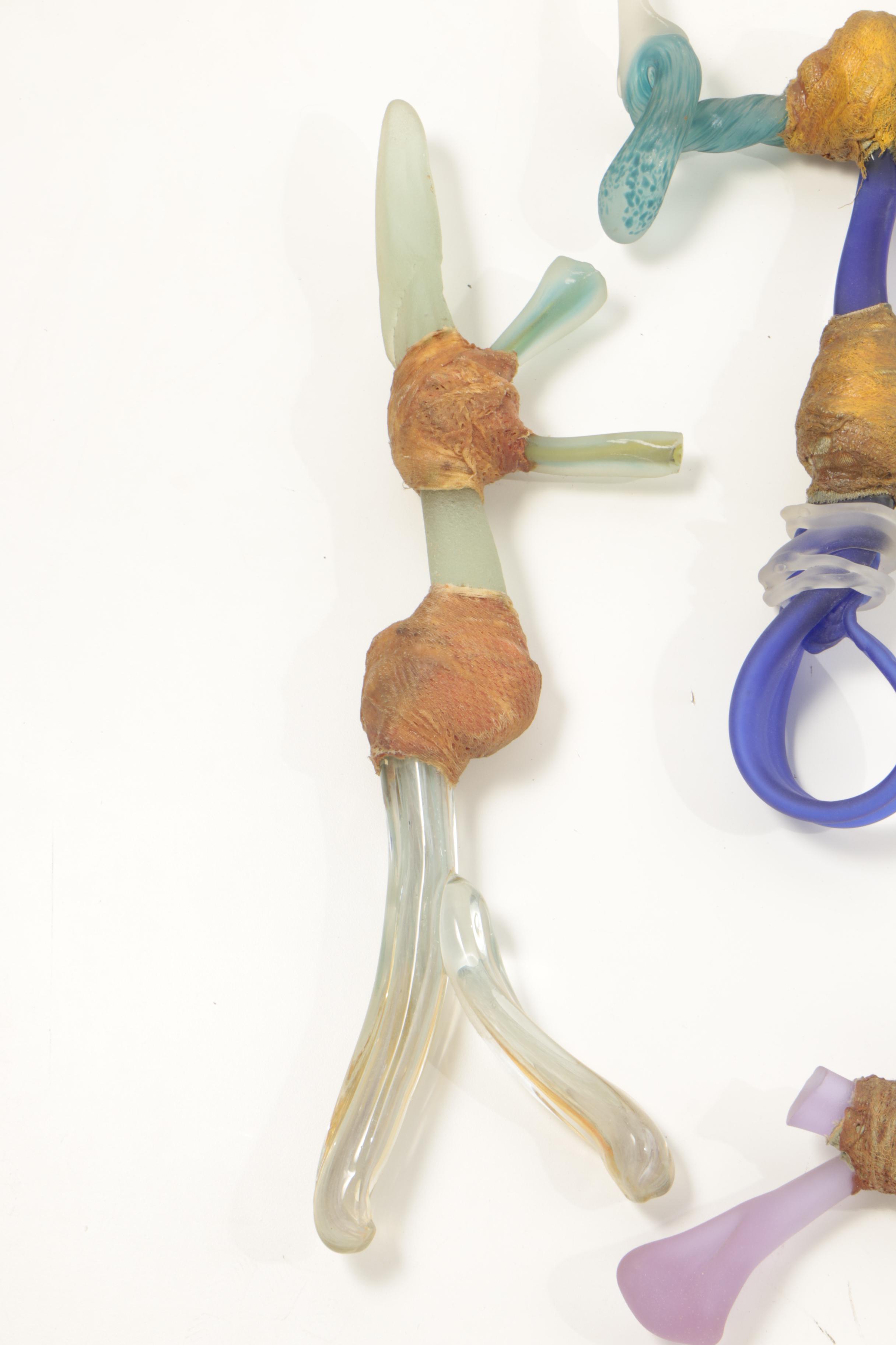 Michael Aschenbrenner Mixed Media Sculpture "Damaged Bones"