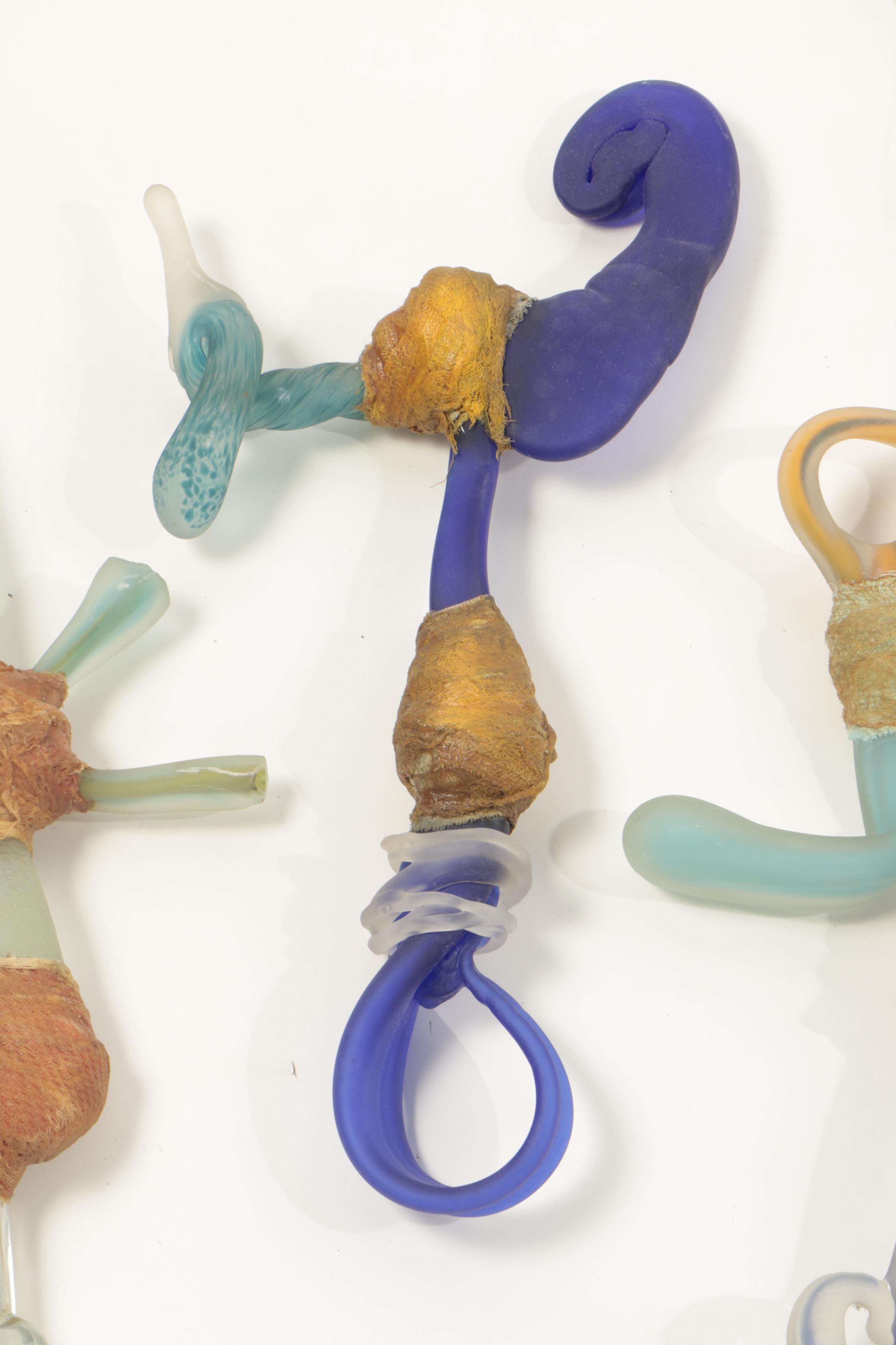 Michael Aschenbrenner Mixed Media Sculpture "Damaged Bones"