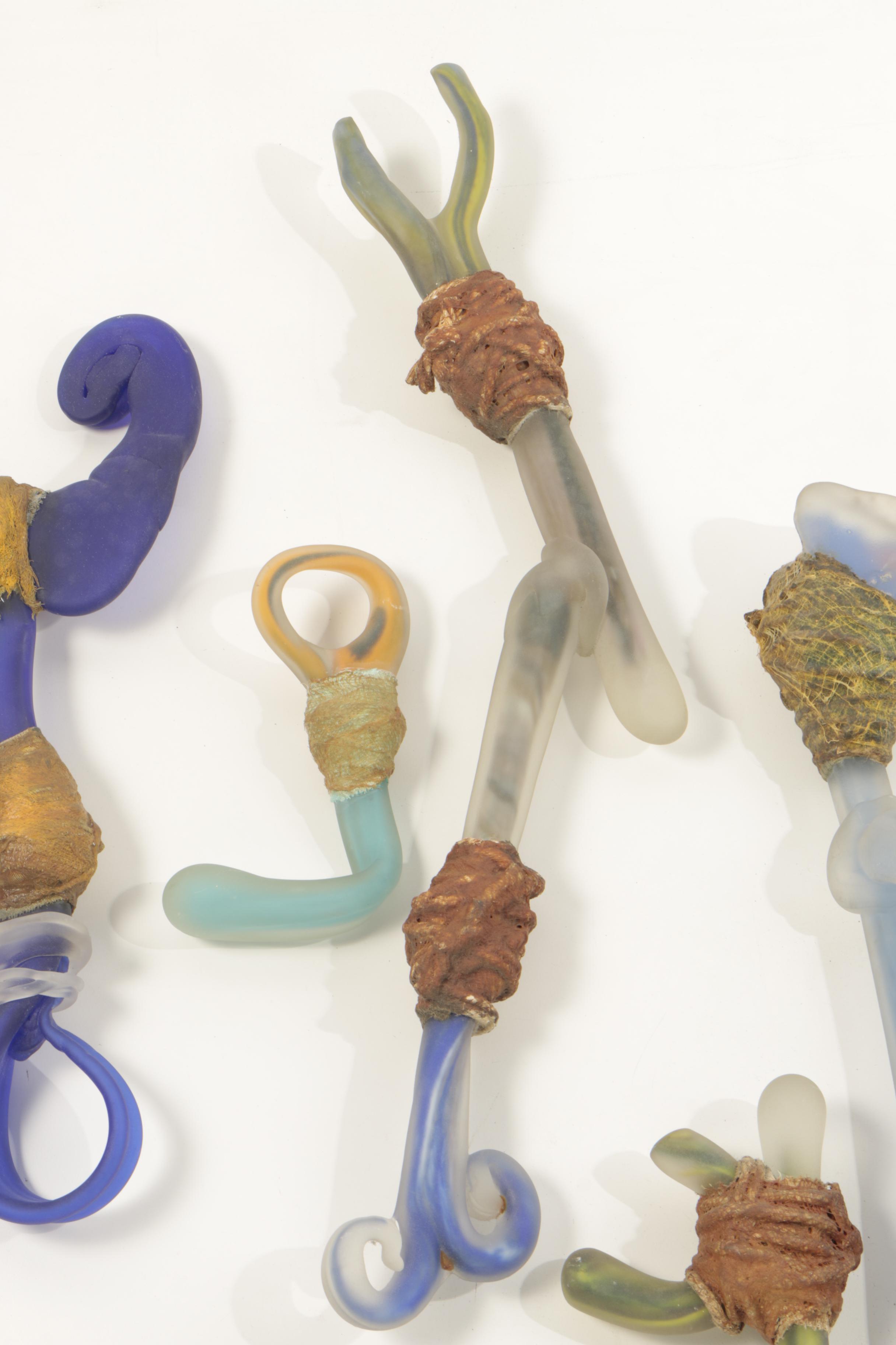 Michael Aschenbrenner Mixed Media Sculpture "Damaged Bones"