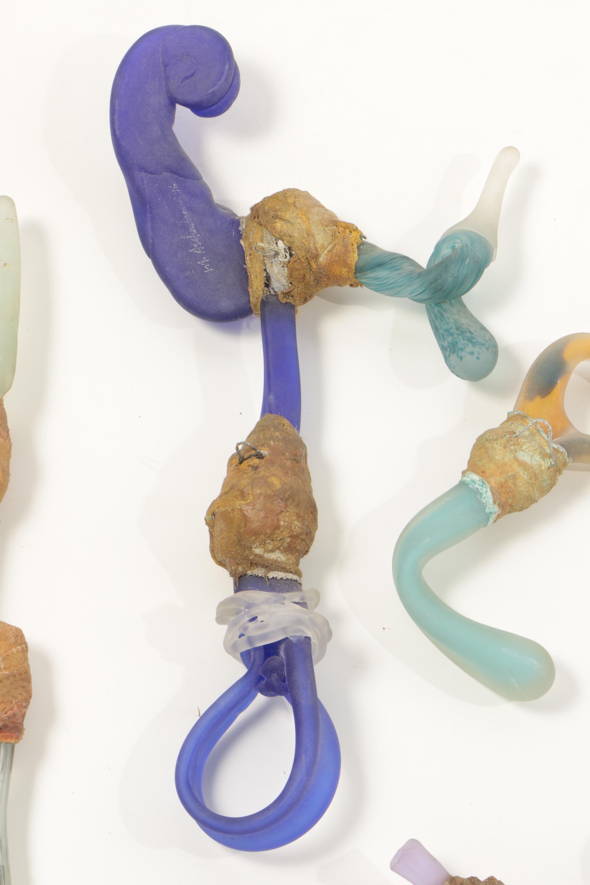 Michael Aschenbrenner Mixed Media Sculpture "Damaged Bones"