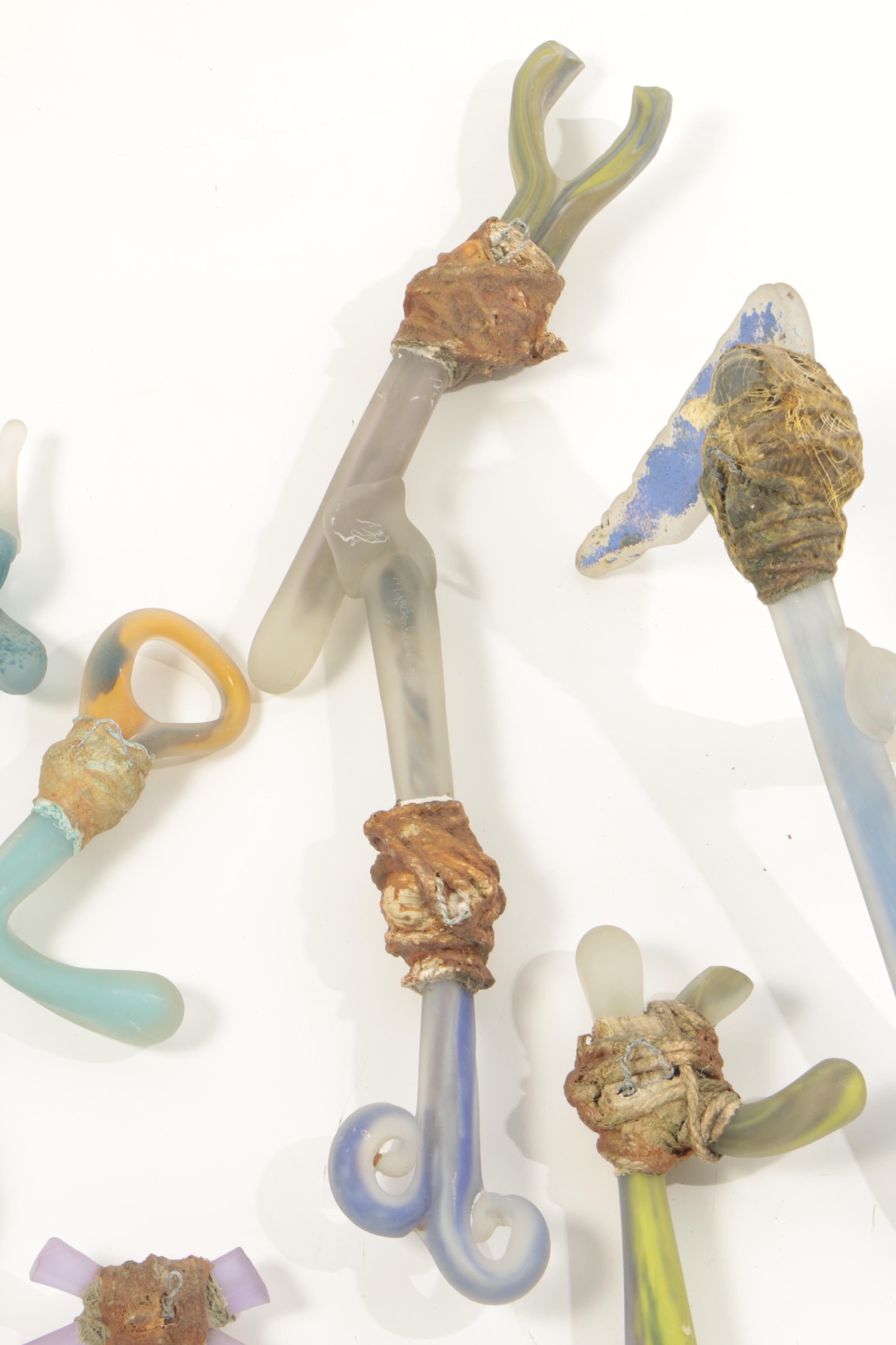 Michael Aschenbrenner Mixed Media Sculpture "Damaged Bones"