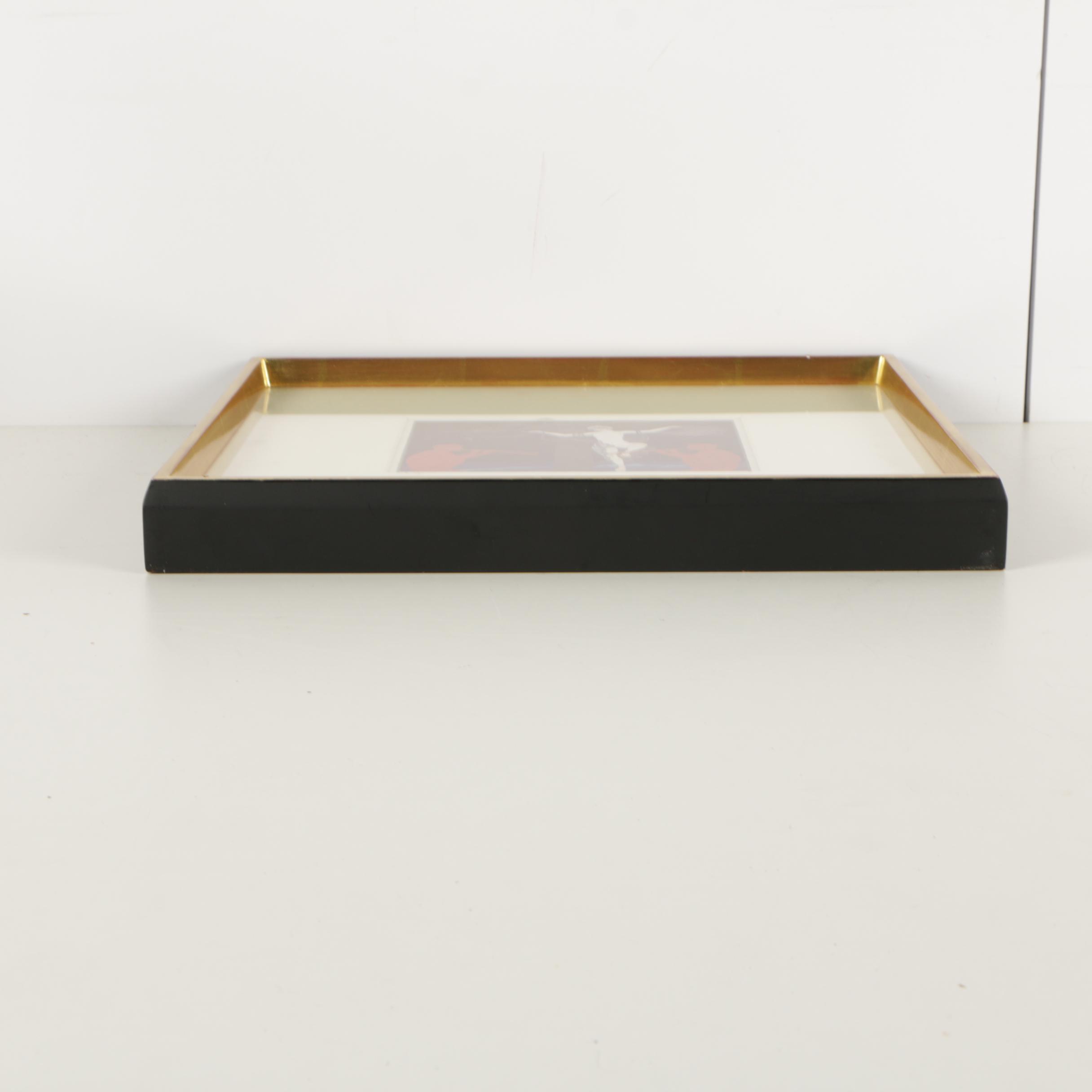 Art Deco-Style Gouache Painting in the Manner of George Barbier