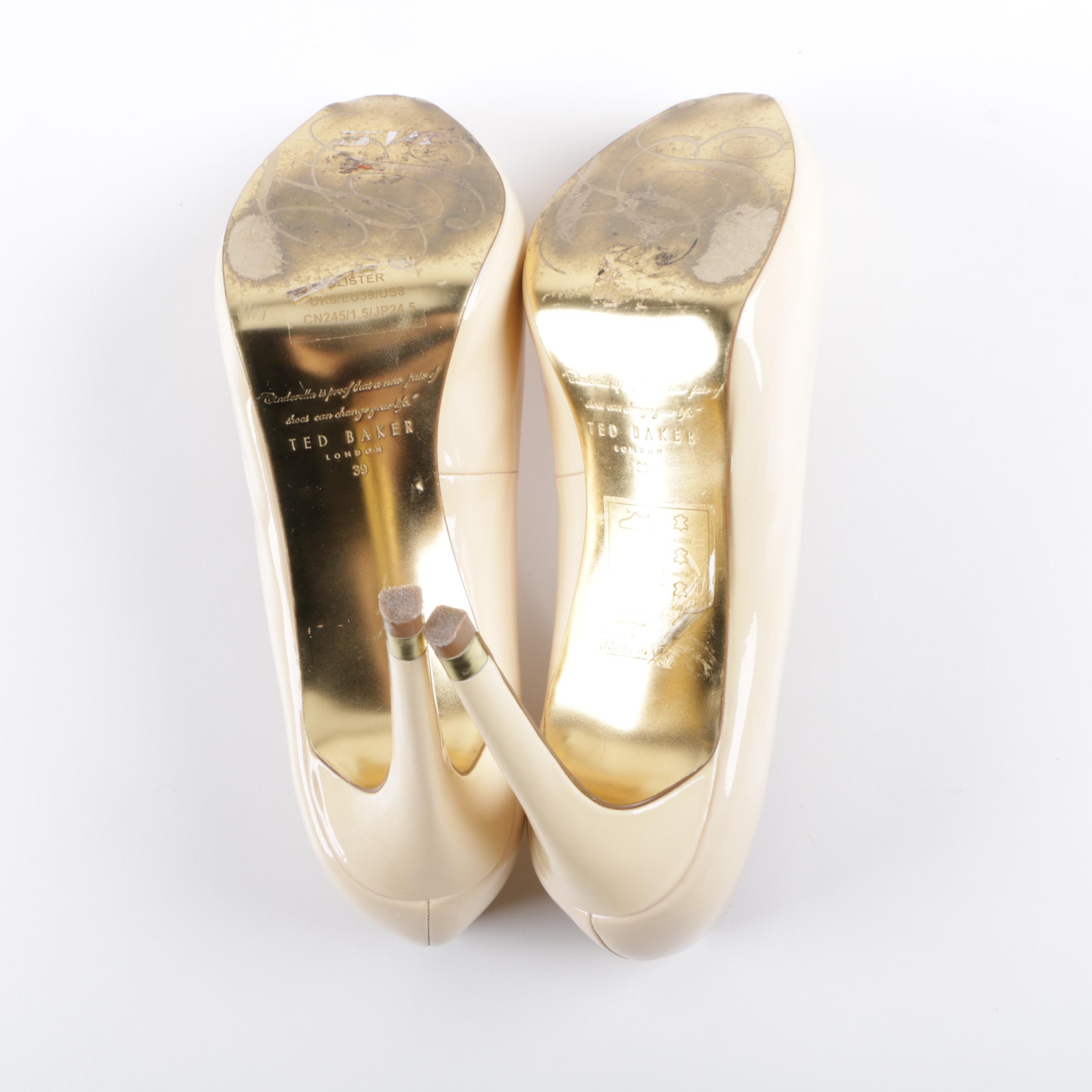 Donald J. Pliner and Ted Baker Peep Toe Heels