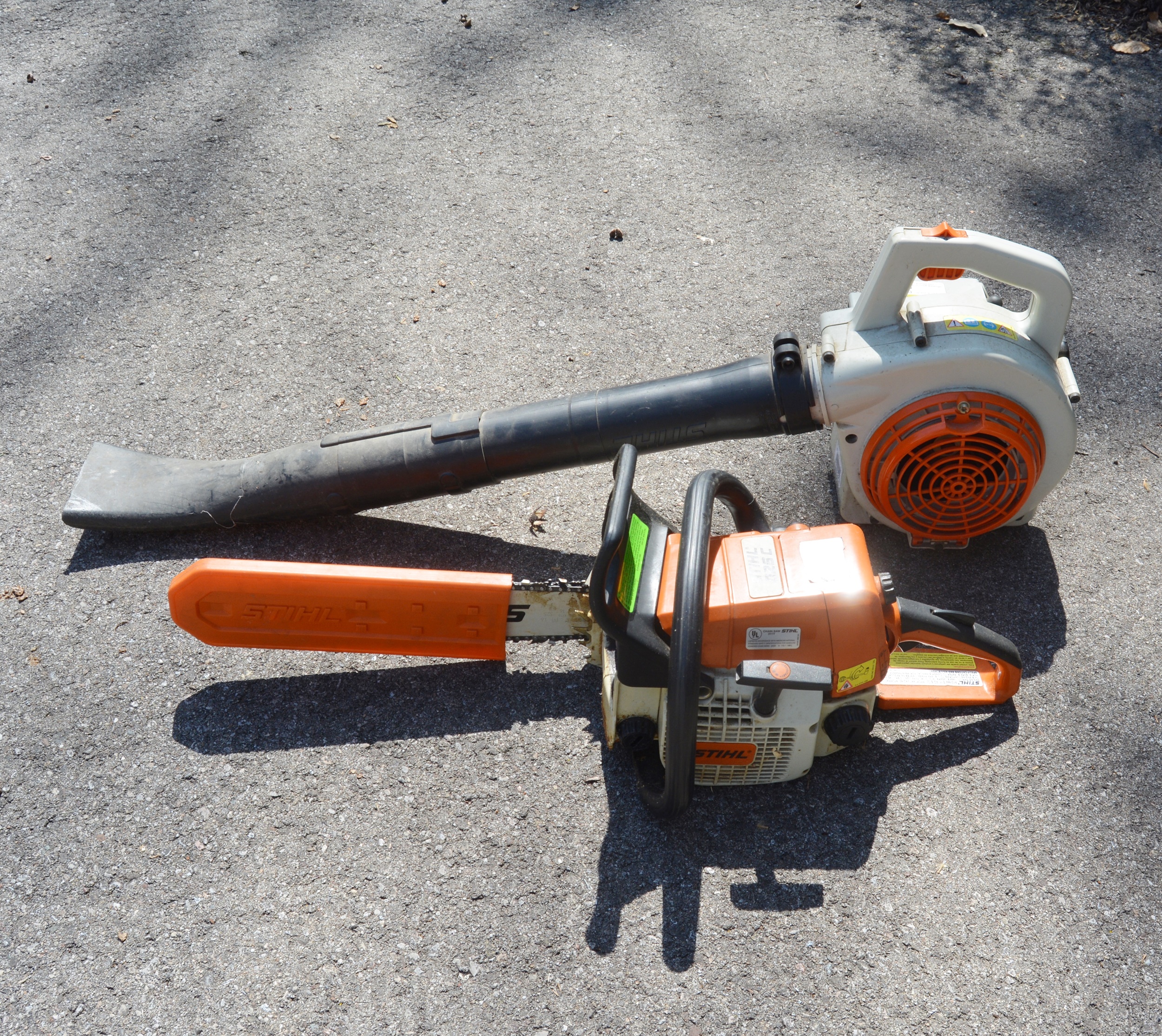 Stihl BG 75 Chainsaw and Electric Blower