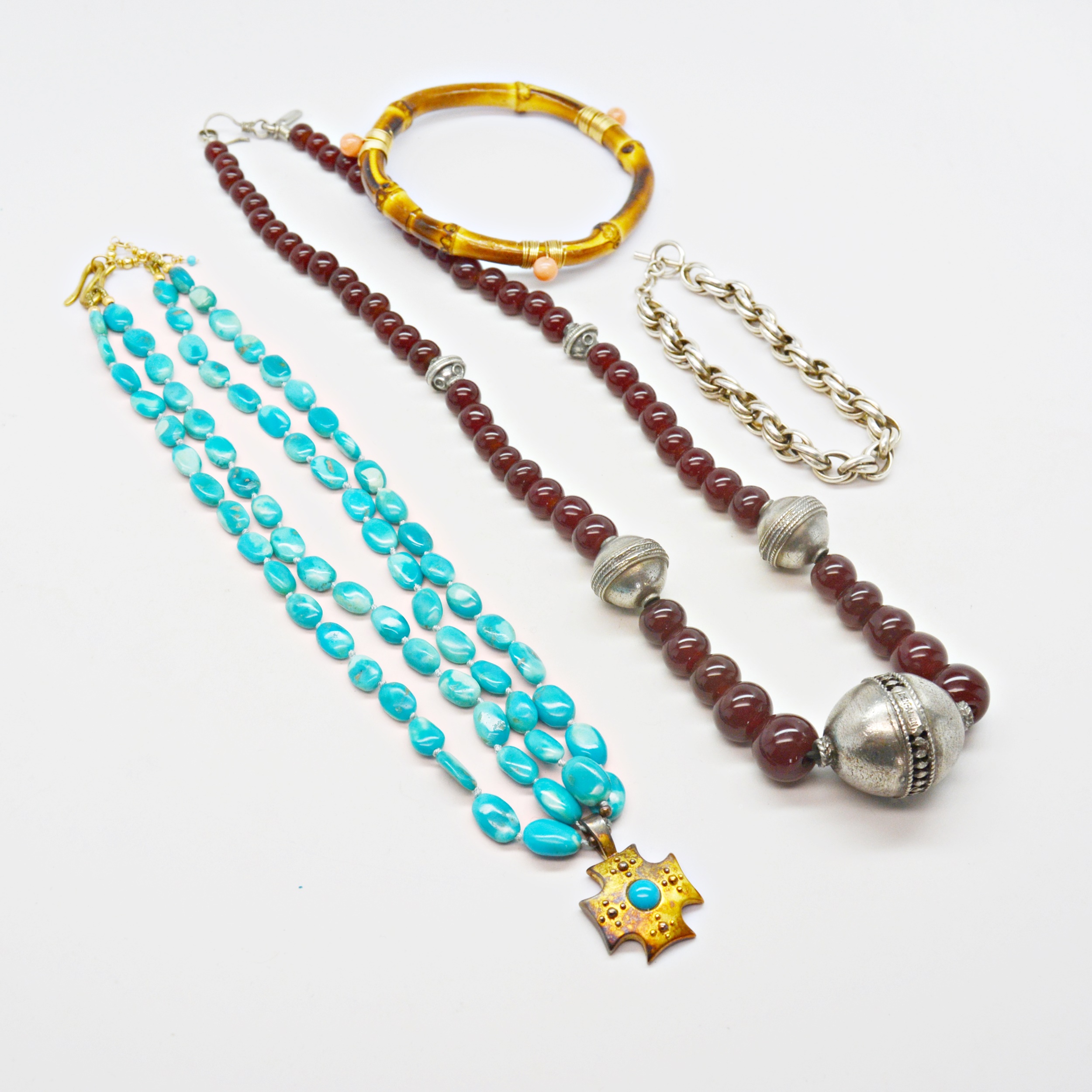 Sterling Silver Ben Amun Necklace and Other Jewelry