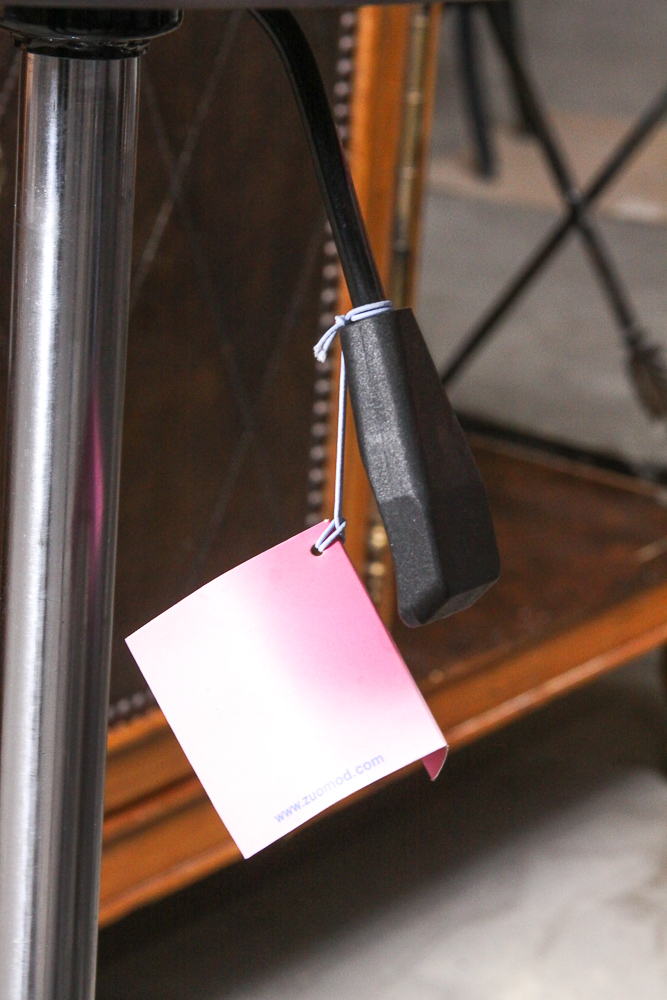 Zuo Modern Chrome Swivel Chair