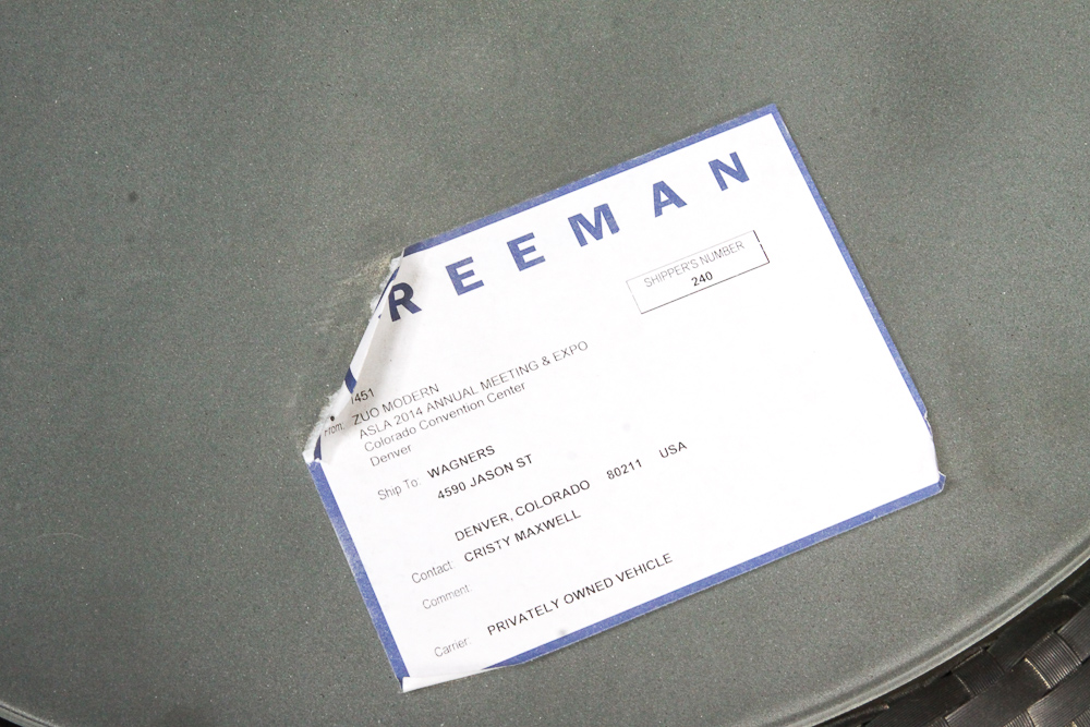 Zuo Modern Grey Wicker Furniture Group