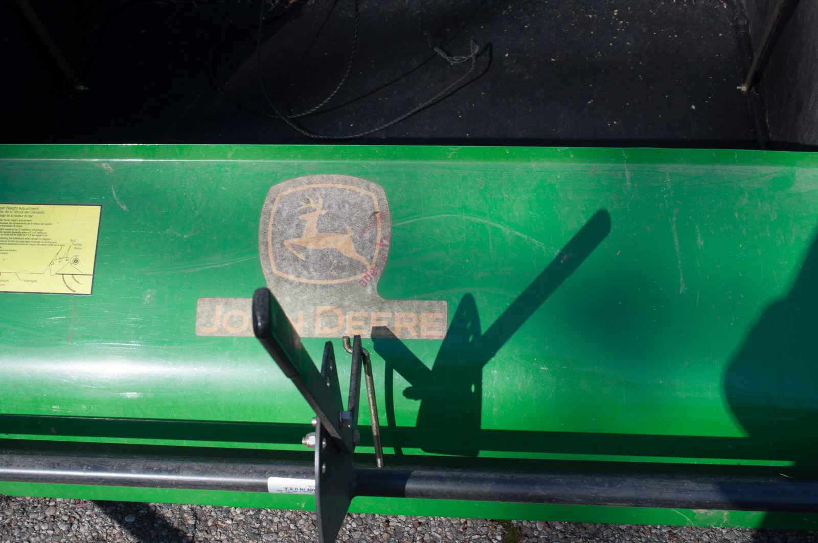 John Deere Tow-Behind Lawn Sweeper