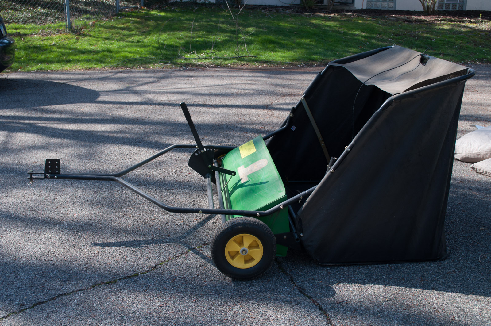 John Deere Tow-Behind Lawn Sweeper