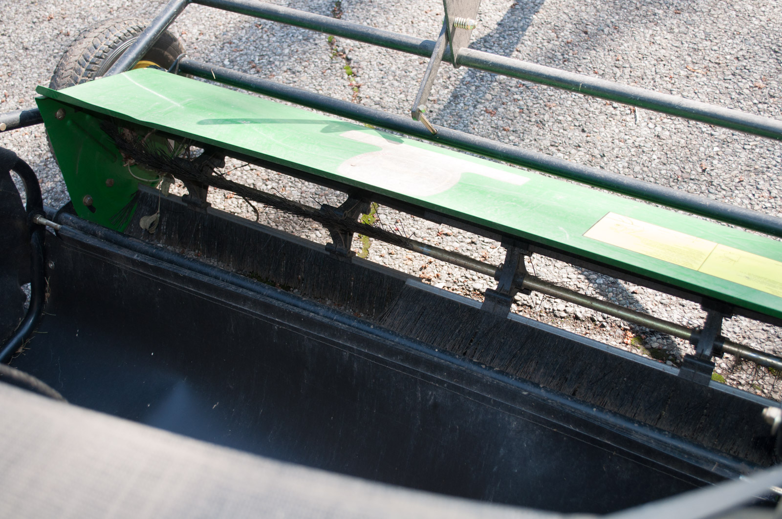 John Deere Tow-Behind Lawn Sweeper