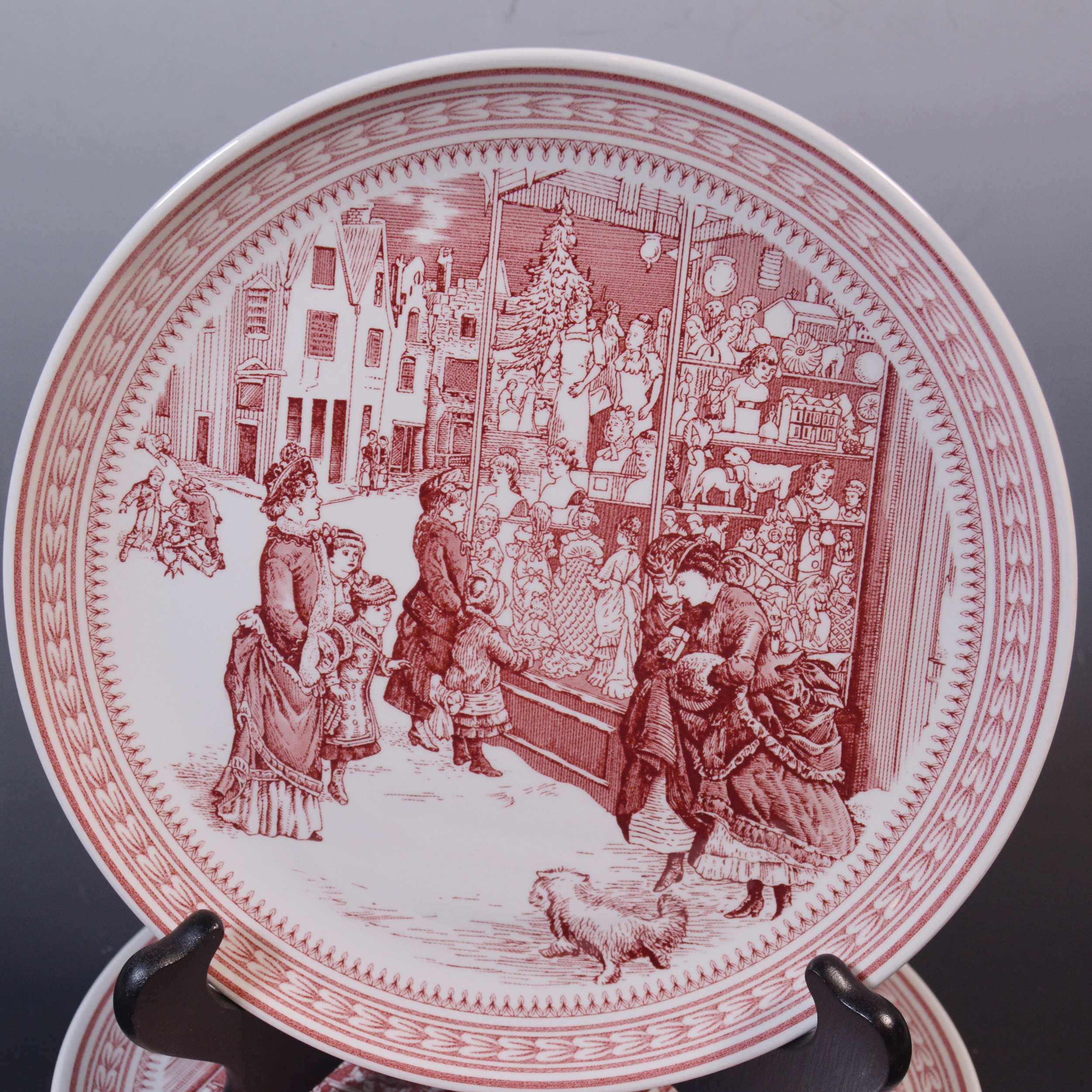 Spode Saint Nick Ceramic Plates