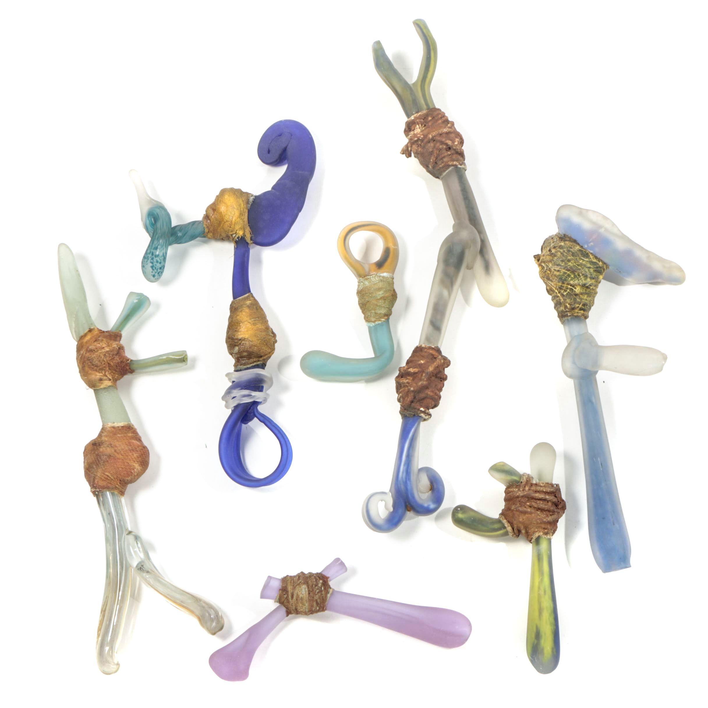 Michael Aschenbrenner Mixed Media Sculpture "Damaged Bones"