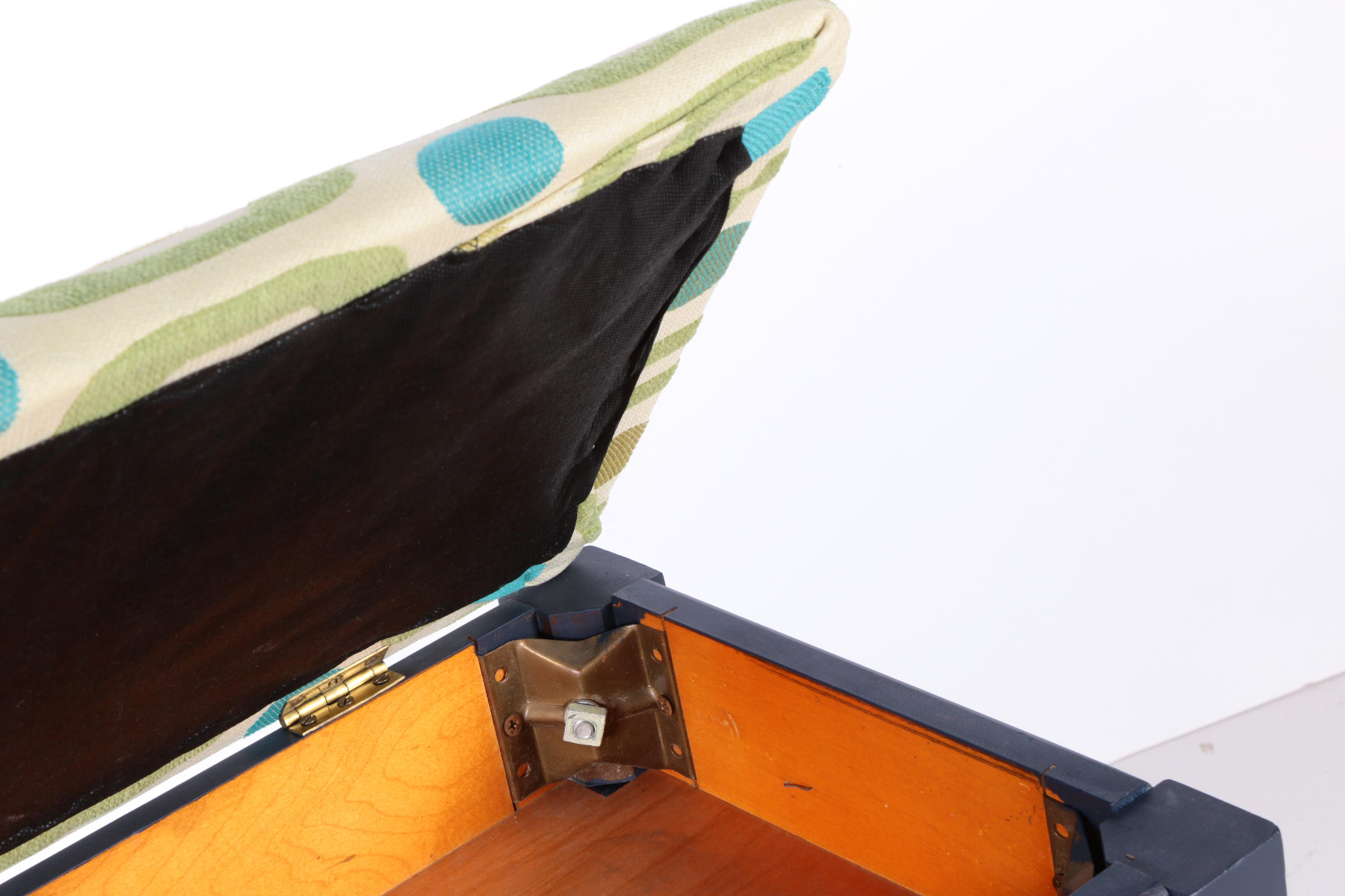 Contemporary Upholstered Piano Bench