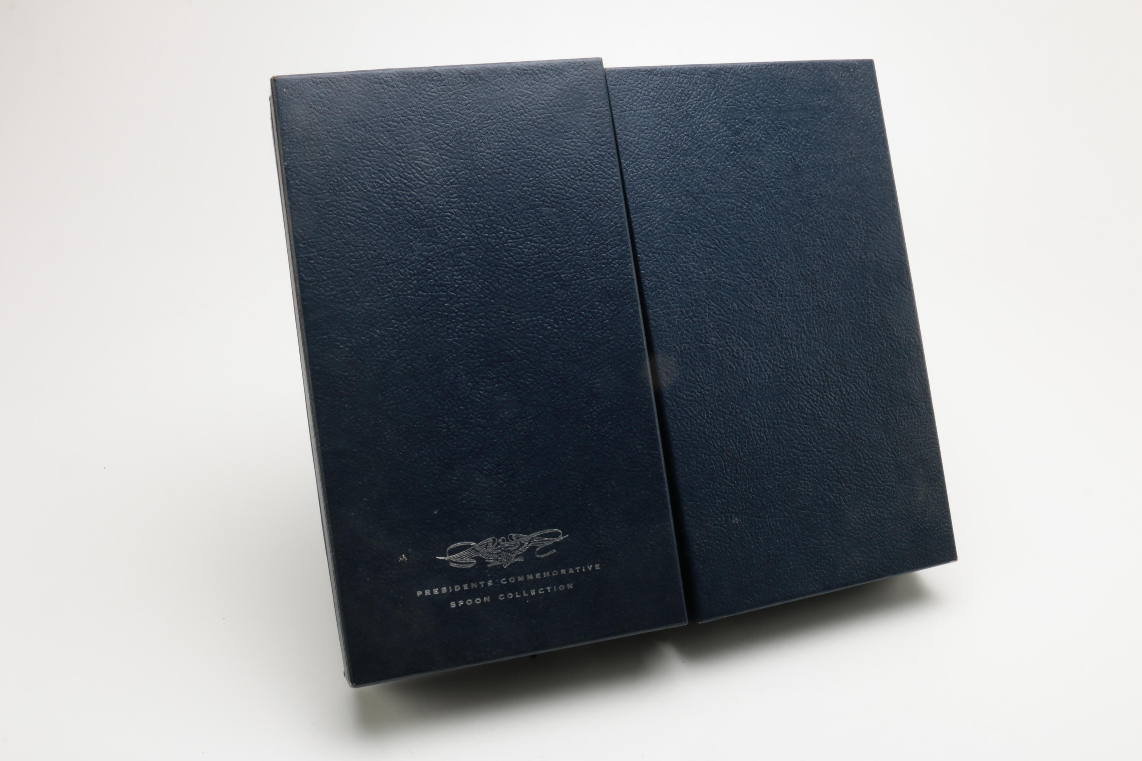 Wm. Rogers Mfg. Co. Silver Plate and Gold-Washed Presidential Spoons