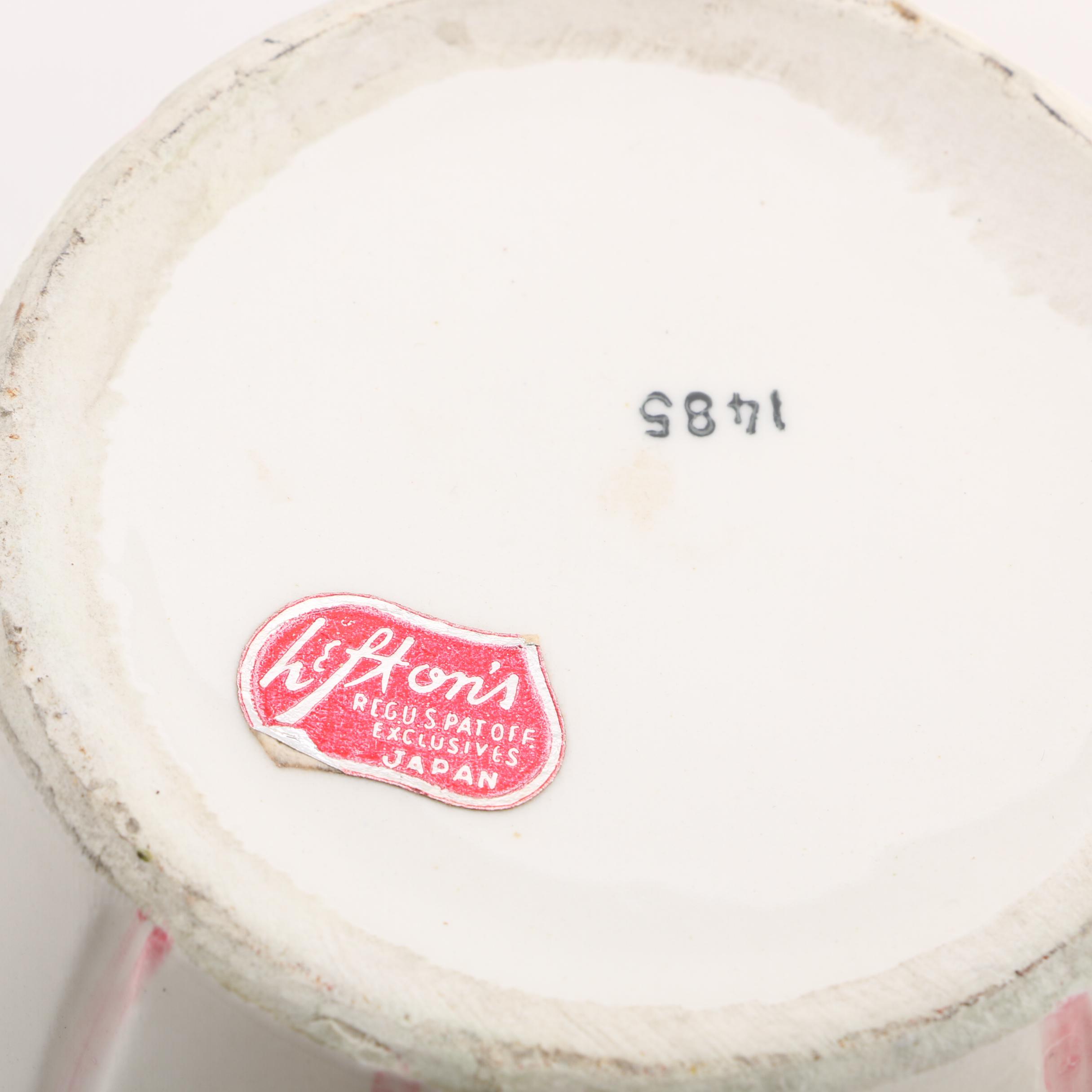 Lefton "Pixieware" Holt Howard Condiment Jars, Circa 1958