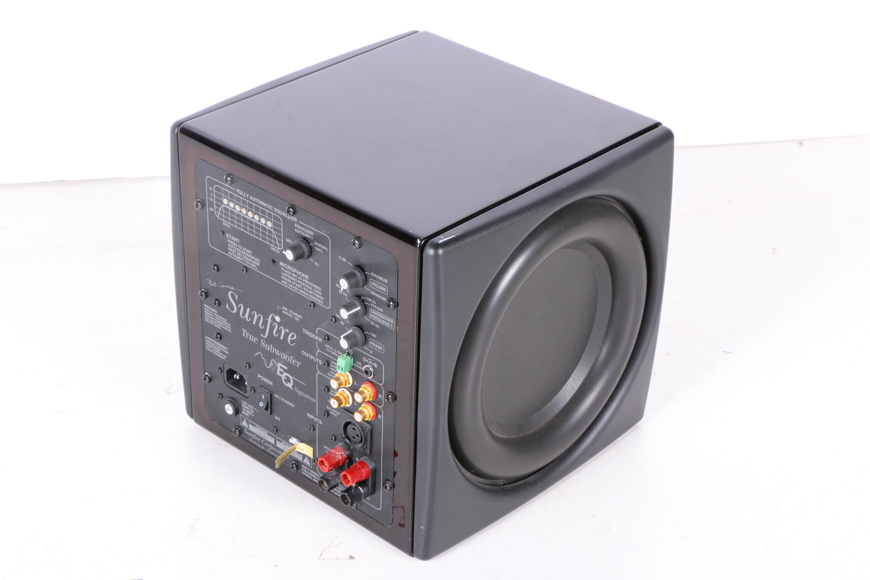 Sunfire EQ Signature Subwoofer with Auto-EQ