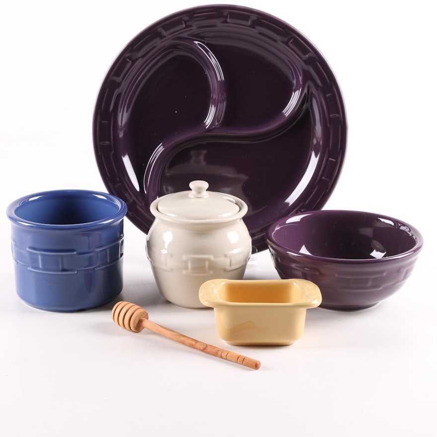 Longaberger "Woven Traditions" Pottery Tableware and Accessories