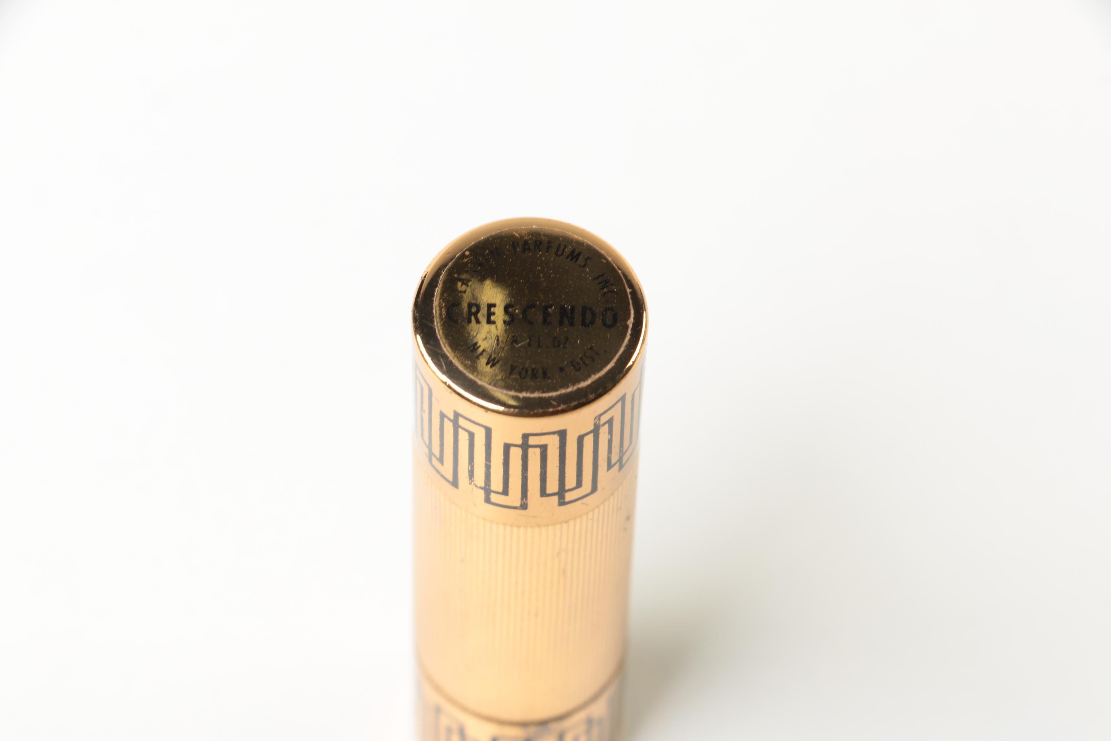 Vintage Lanvin "Crescendo" Perfume bottle by Cartier