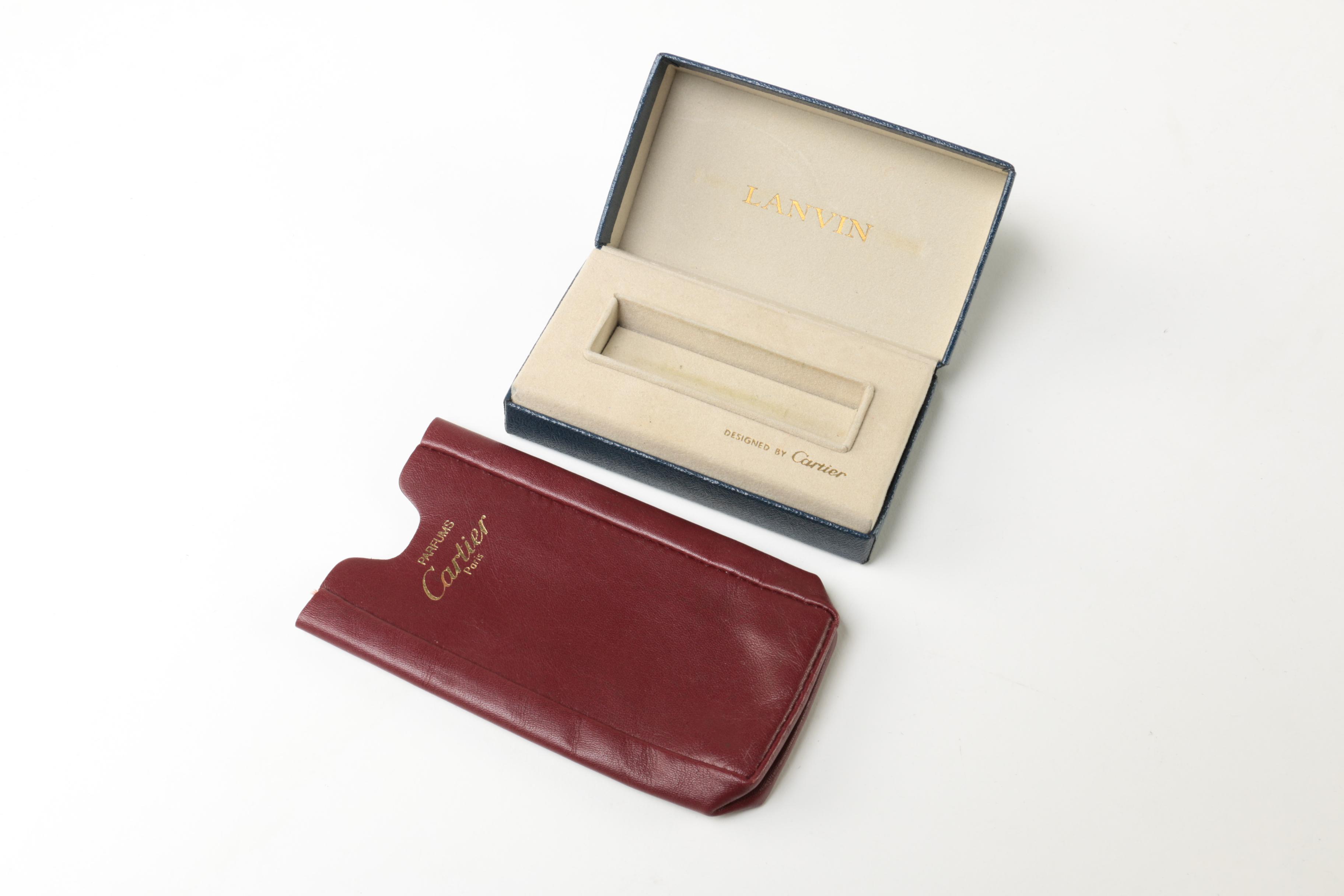 Vintage Lanvin "Crescendo" Perfume bottle by Cartier