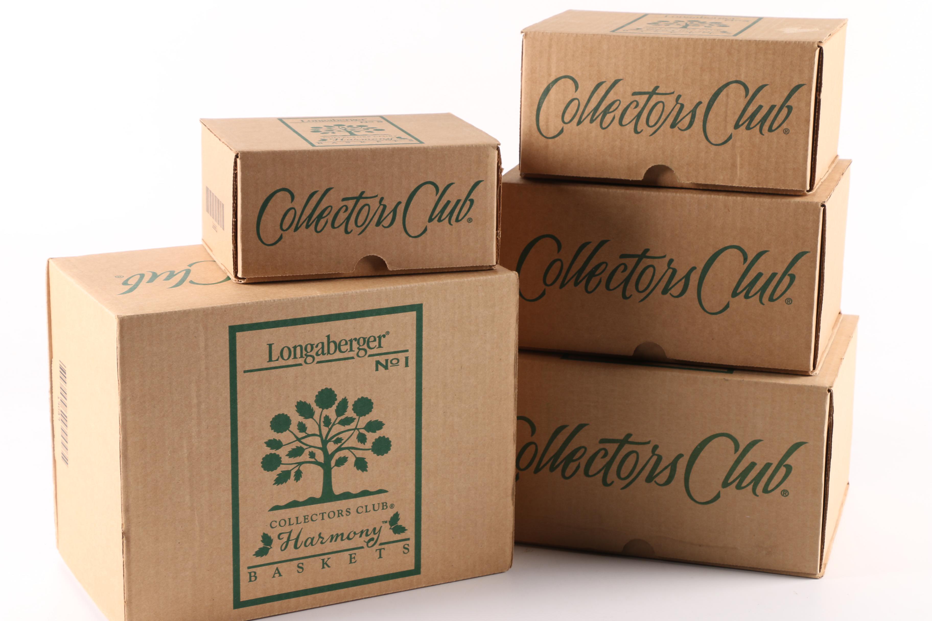 Longaberger Collectors Club "Harmony" Baskets