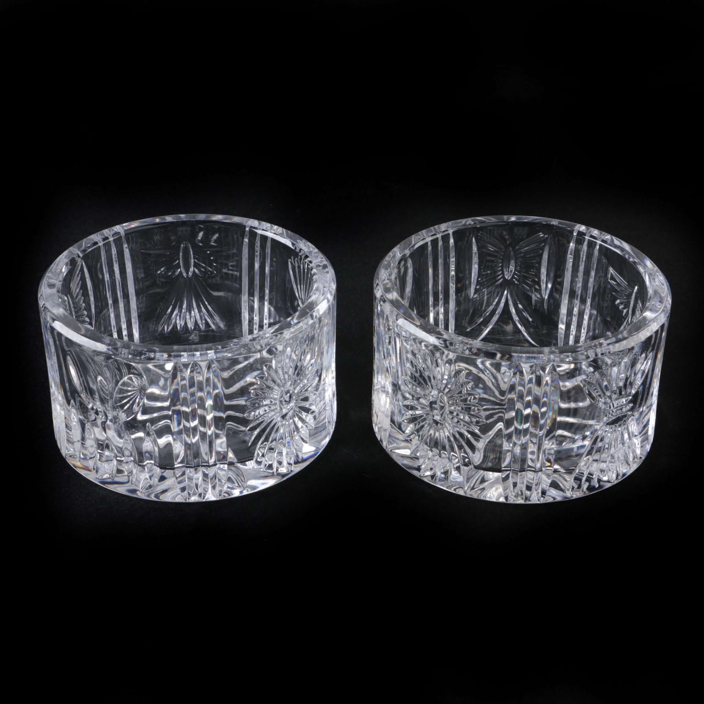 Waterford Crystal "Millennium Series" Bottle Coasters